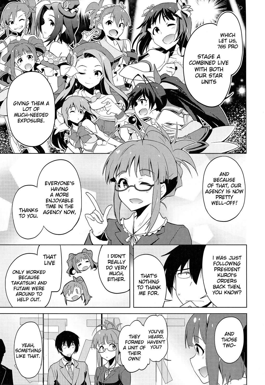 The Idolm@ster 2: The World Is All One!! Chapter 16 page 5 - Chapter 16: Budding Motivation, Growing Branches
