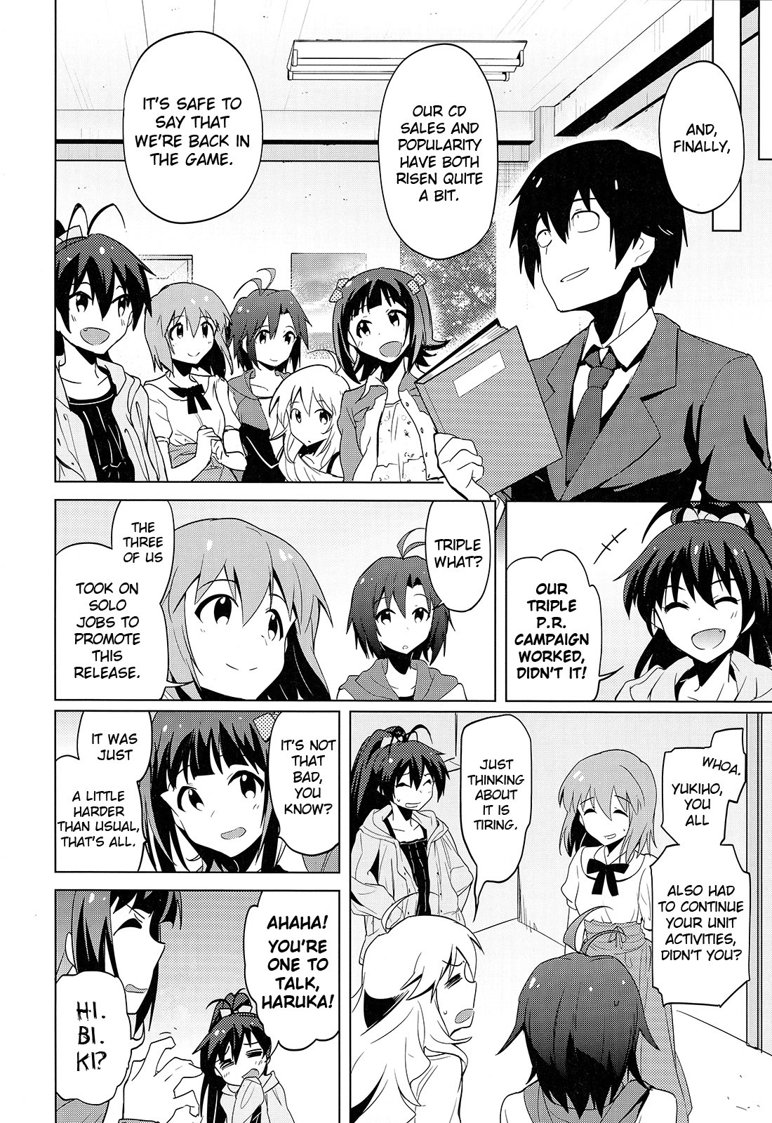 The Idolm@ster 2: The World Is All One!! Chapter 16 page 8 - Chapter 16: Budding Motivation, Growing Branches