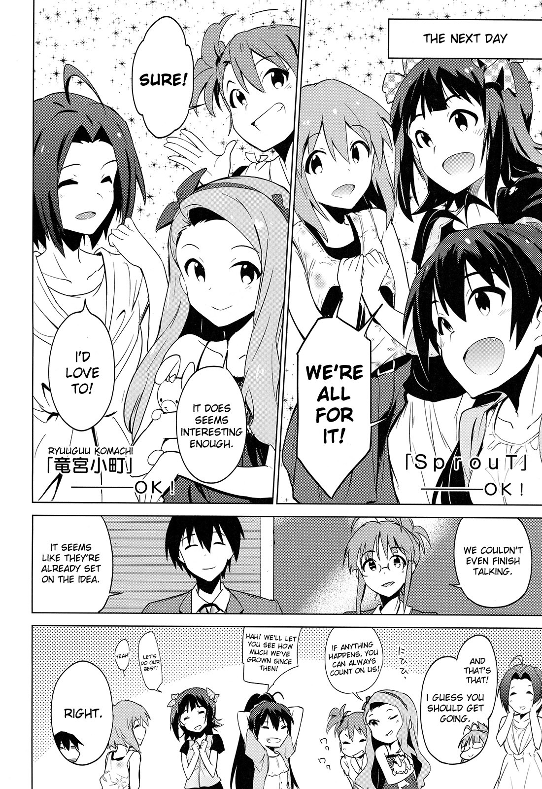 The Idolm@ster 2: The World Is All One!! Chapter 17 page 10 - Chapter 17: Here we go!!
