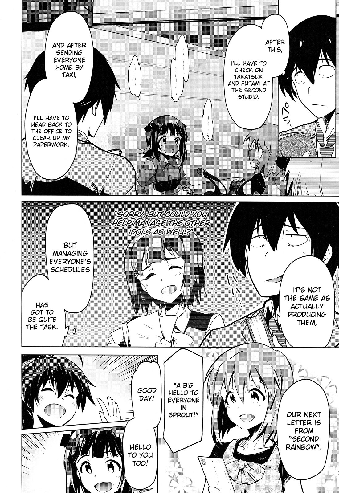 The Idolm@ster 2: The World Is All One!! Chapter 17 page 2 - Chapter 17: Here we go!!
