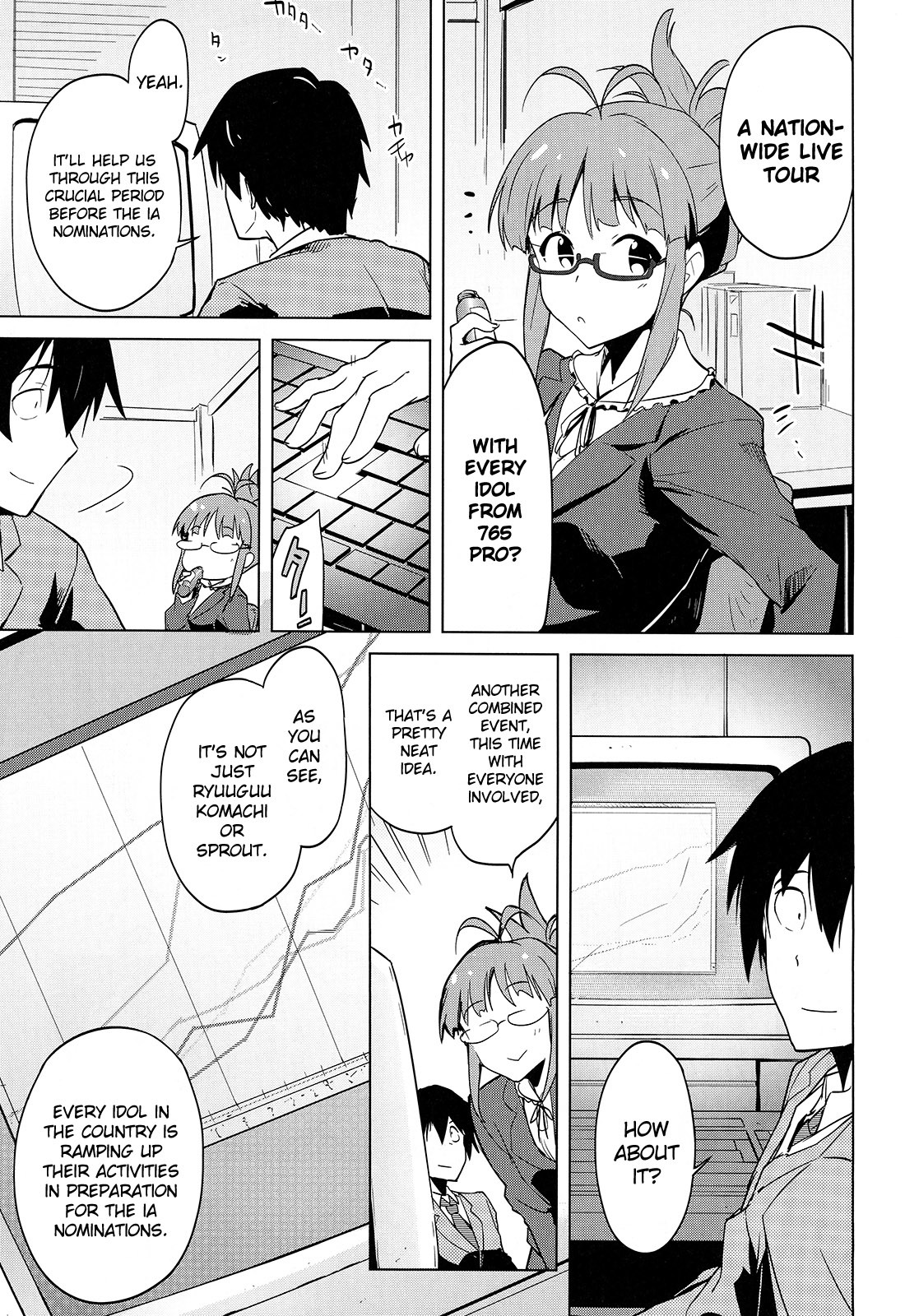 The Idolm@ster 2: The World Is All One!! Chapter 17 page 7 - Chapter 17: Here we go!!