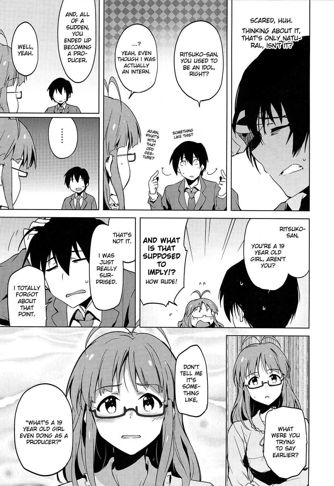 The Idolm@ster 2: The World Is All One!! Chapter 19 page 17 - Chapter 19: What Makes a Producer