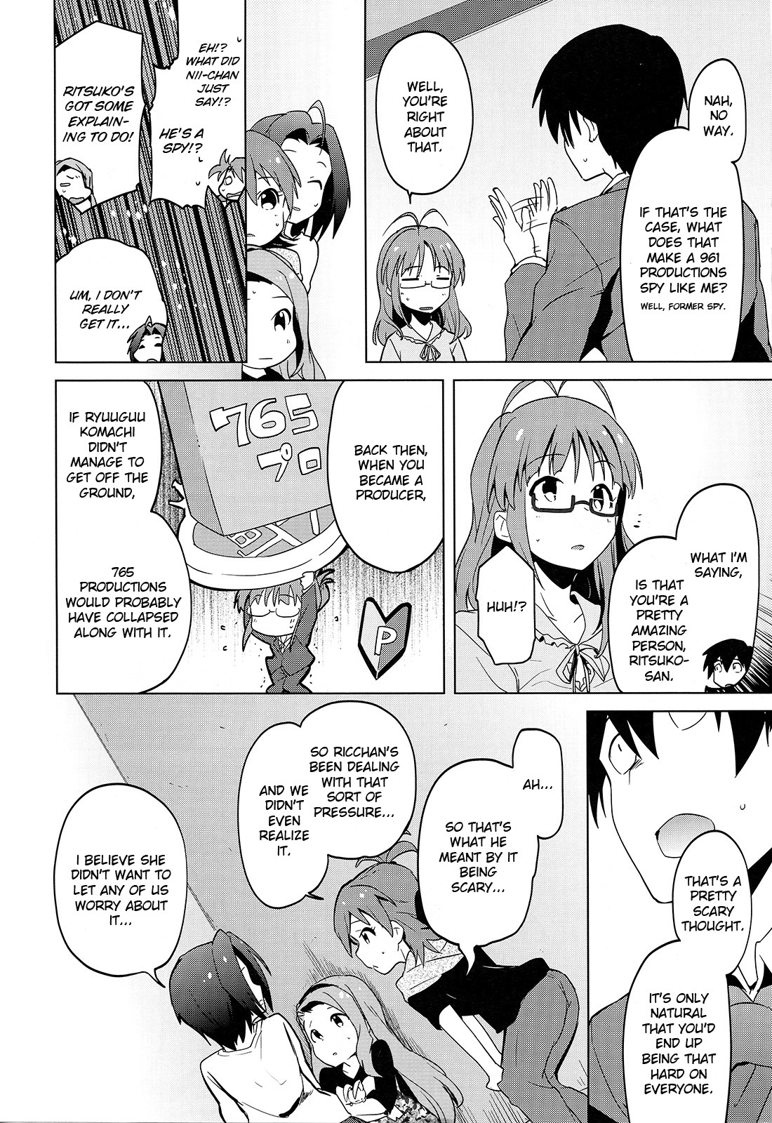 The Idolm@ster 2: The World Is All One!! Chapter 19 page 18 - Chapter 19: What Makes a Producer