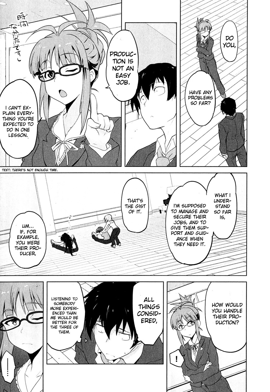 The Idolm@ster 2: The World Is All One!! Chapter 2 page 13 - Chapter 2: Truth and Lies