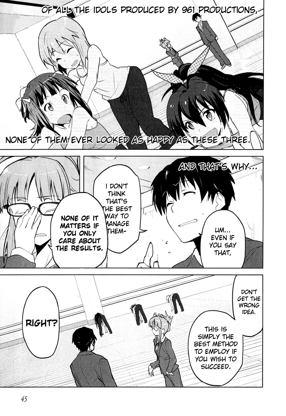 The Idolm@ster 2: The World Is All One!! Chapter 2 page 15 - Chapter 2: Truth and Lies