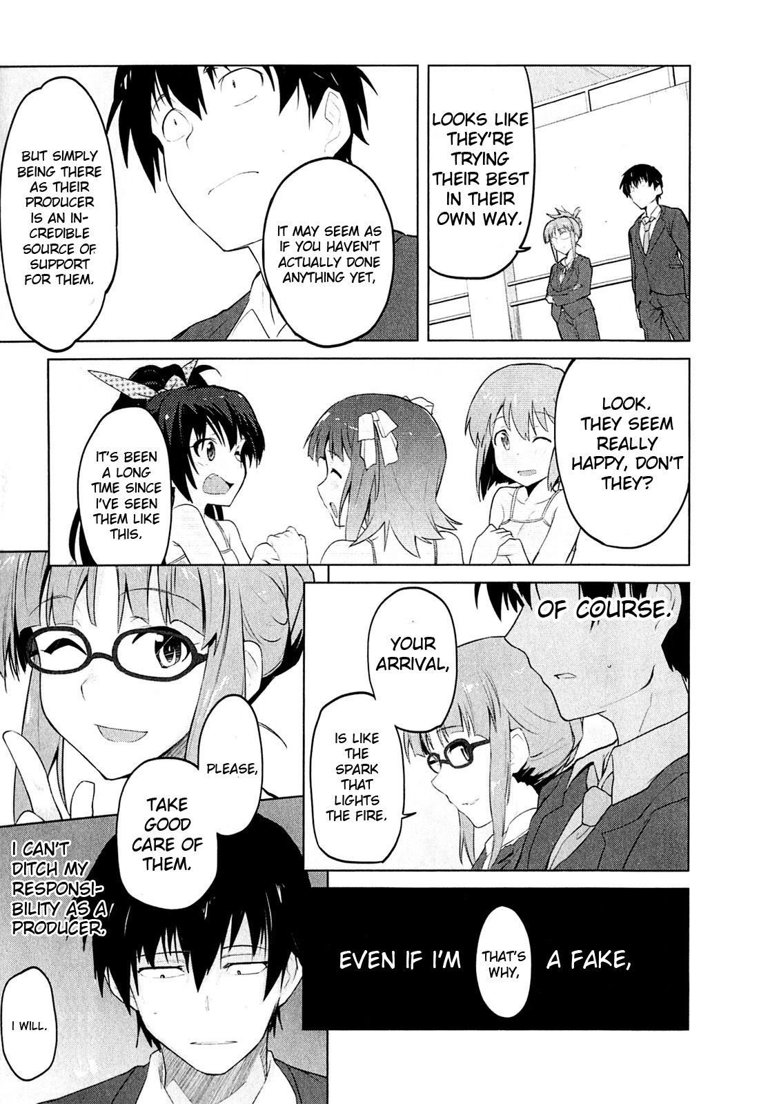 The Idolm@ster 2: The World Is All One!! Chapter 2 page 21 - Chapter 2: Truth and Lies