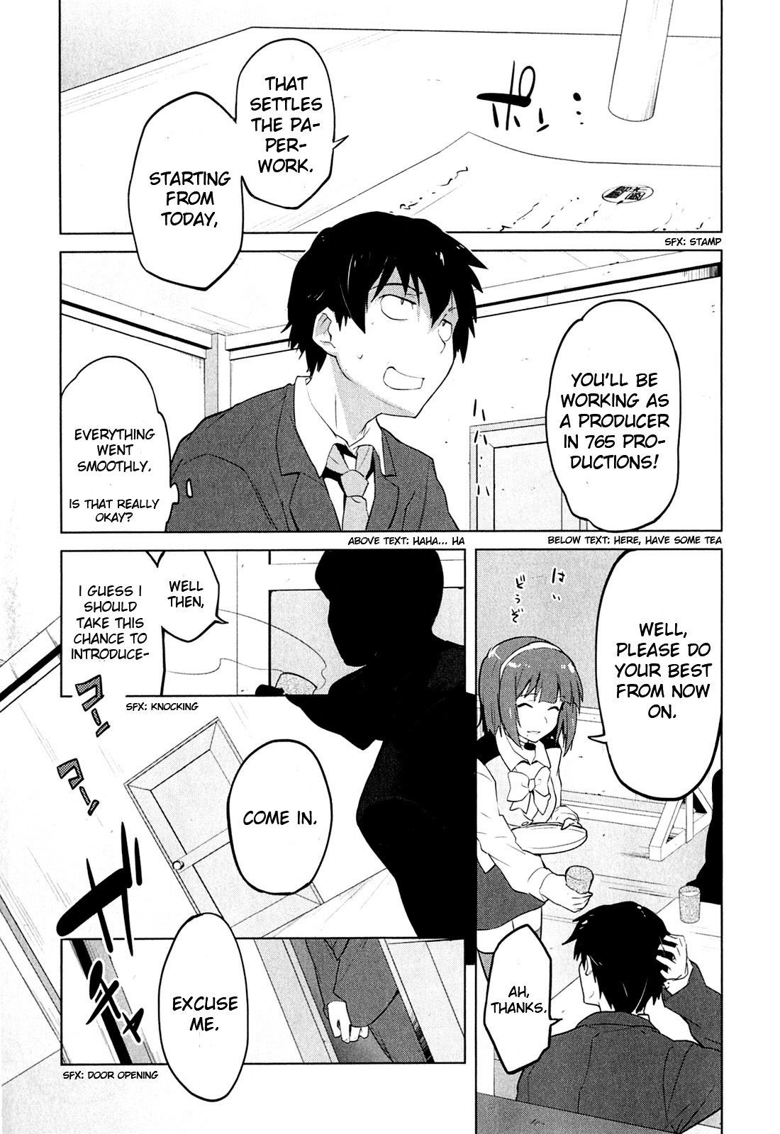 The Idolm@ster 2: The World Is All One!! Chapter 2 page 3 - Chapter 2: Truth and Lies