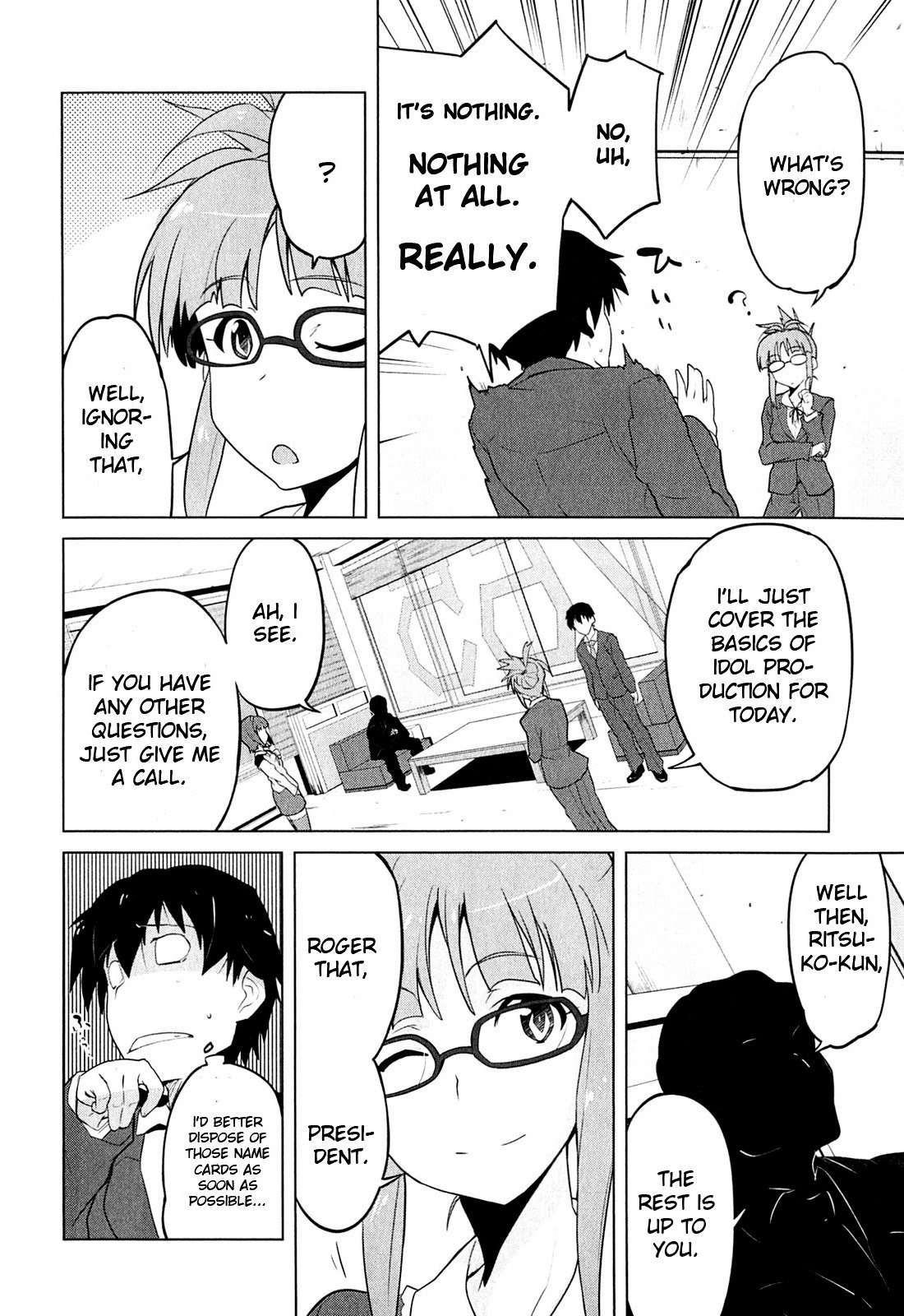 The Idolm@ster 2: The World Is All One!! Chapter 2 page 6 - Chapter 2: Truth and Lies