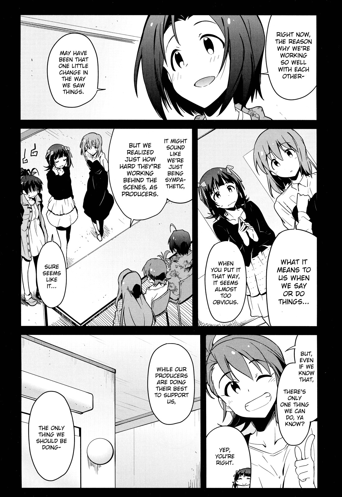 The Idolm@ster 2: The World Is All One!! Chapter 20.5 page 5 - Chapter 20.5: Re:The Form 'Trust' Takes