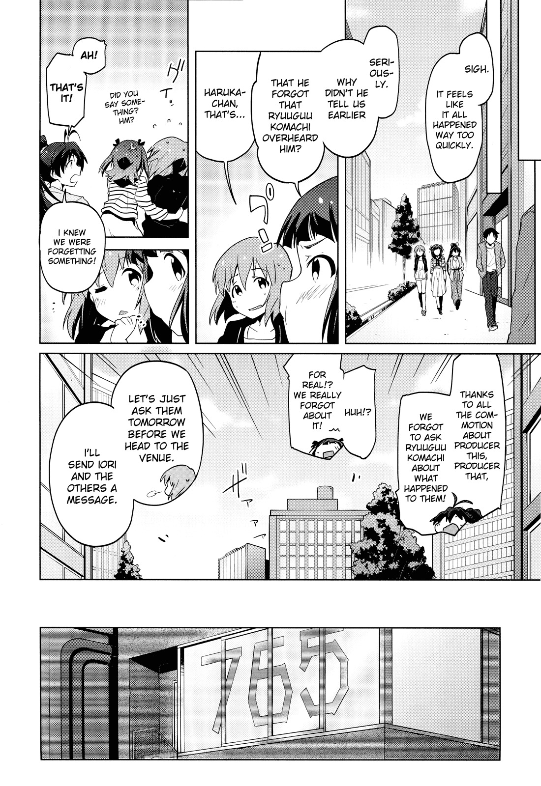 The Idolm@ster 2: The World Is All One!! Chapter 20 page 12 - Chapter 20: The Form 'Trust' Takes