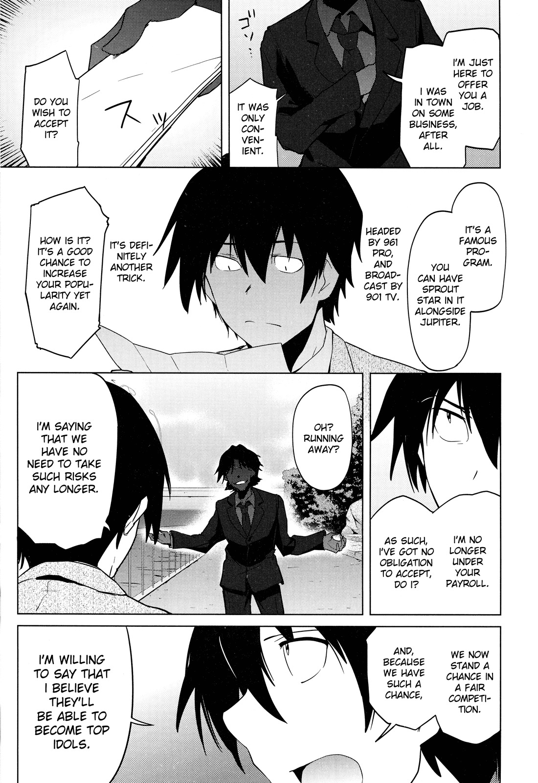 The Idolm@ster 2: The World Is All One!! Chapter 20 page 19 - Chapter 20: The Form 'Trust' Takes