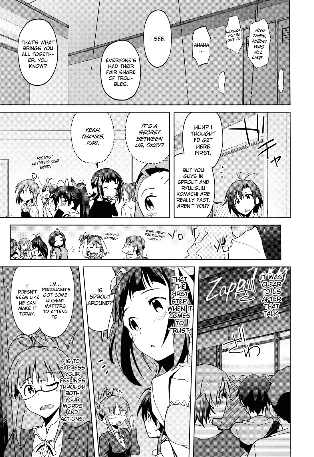 The Idolm@ster 2: The World Is All One!! Chapter 20 page 21 - Chapter 20: The Form 'Trust' Takes