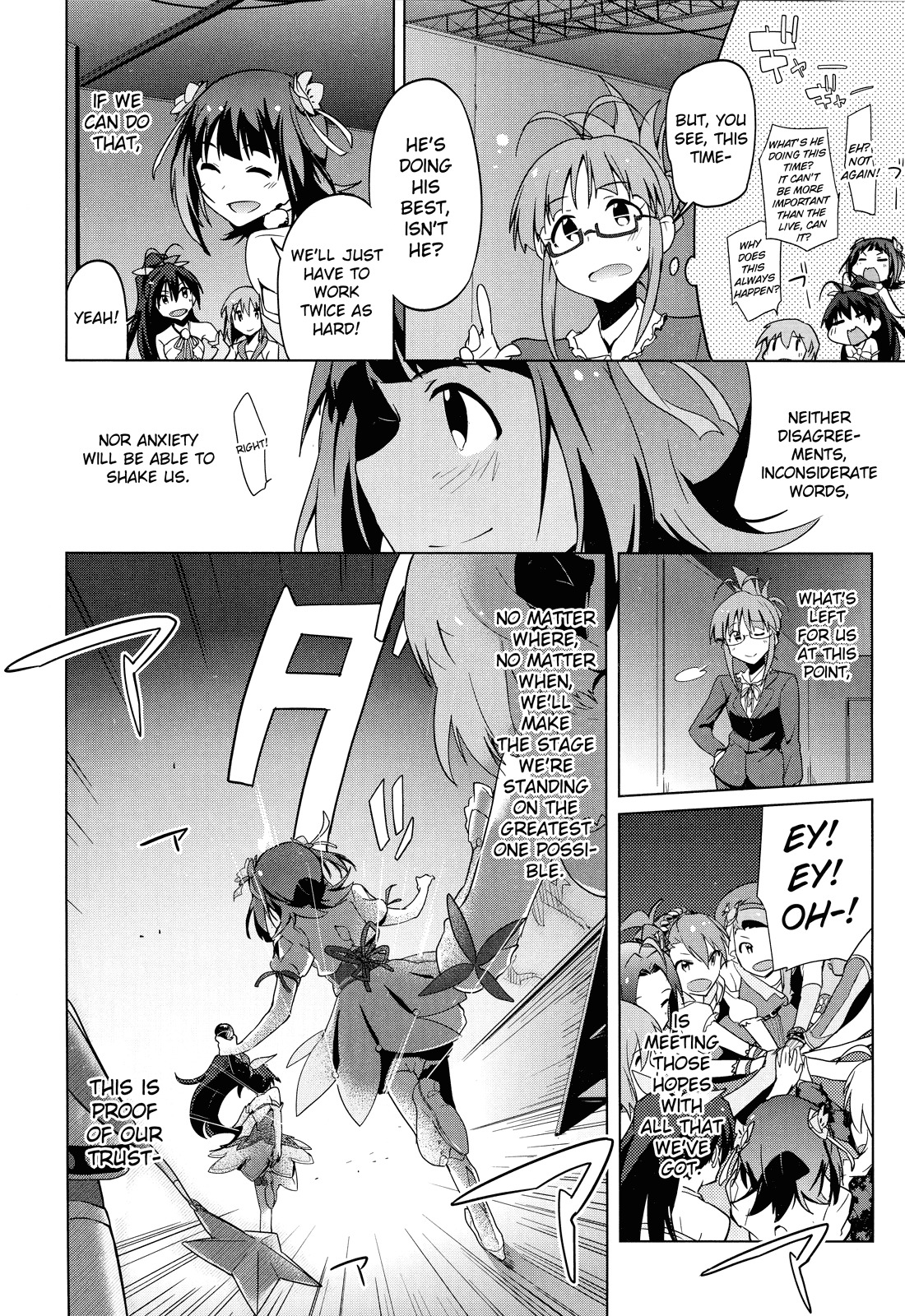 The Idolm@ster 2: The World Is All One!! Chapter 20 page 22 - Chapter 20: The Form 'Trust' Takes