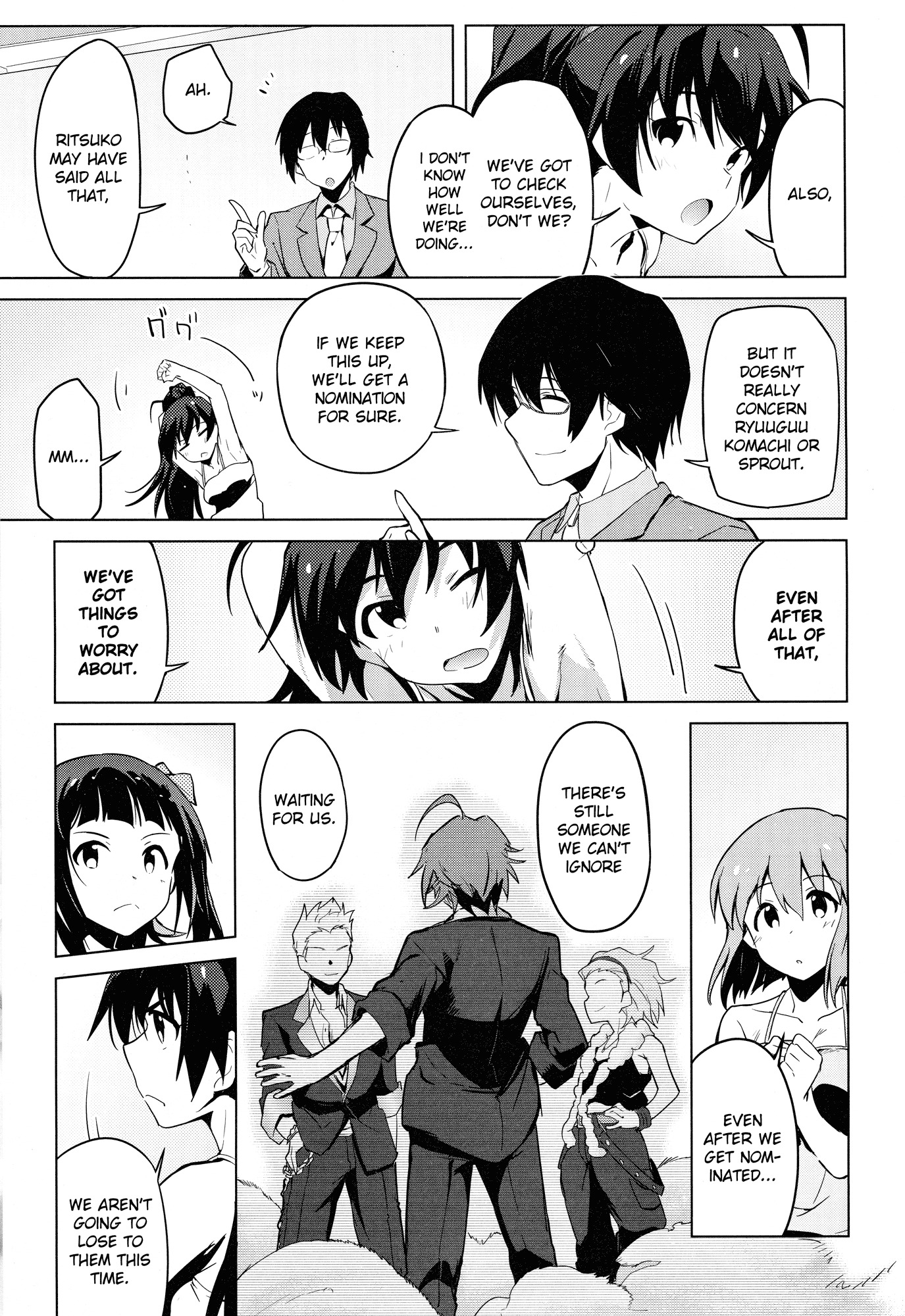 The Idolm@ster 2: The World Is All One!! Chapter 21 page 11 - Chapter 21: Stray and Hide