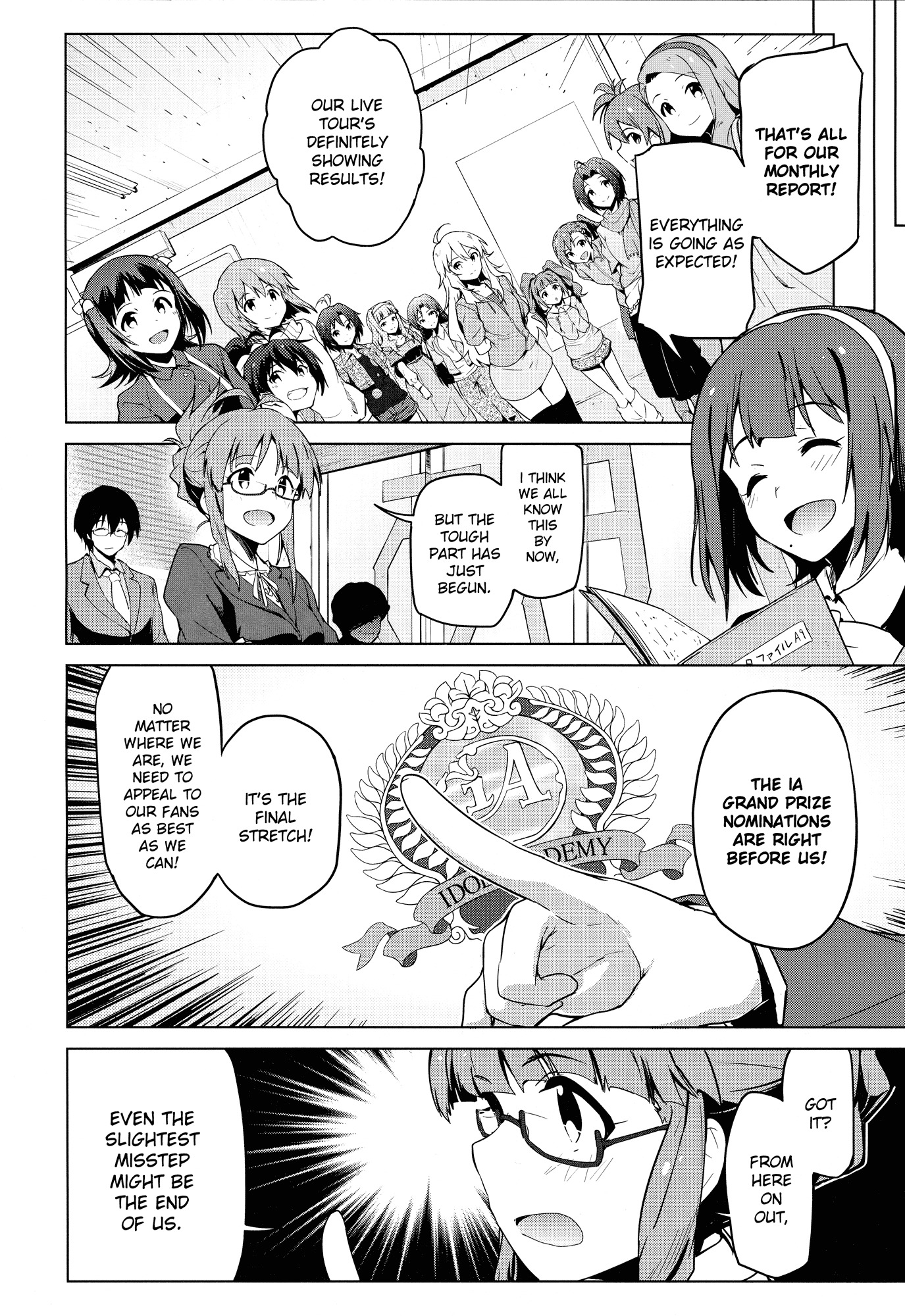 The Idolm@ster 2: The World Is All One!! Chapter 21 page 2 - Chapter 21: Stray and Hide