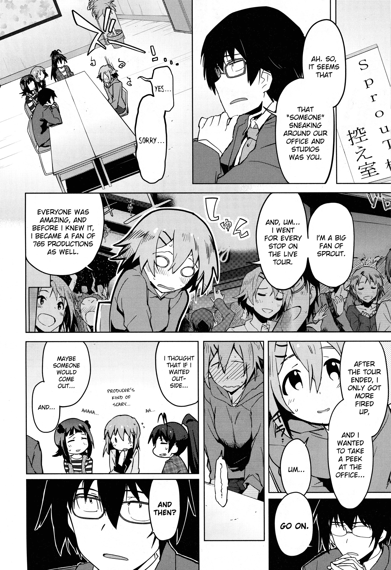 The Idolm@ster 2: The World Is All One!! Chapter 21 page 20 - Chapter 21: Stray and Hide