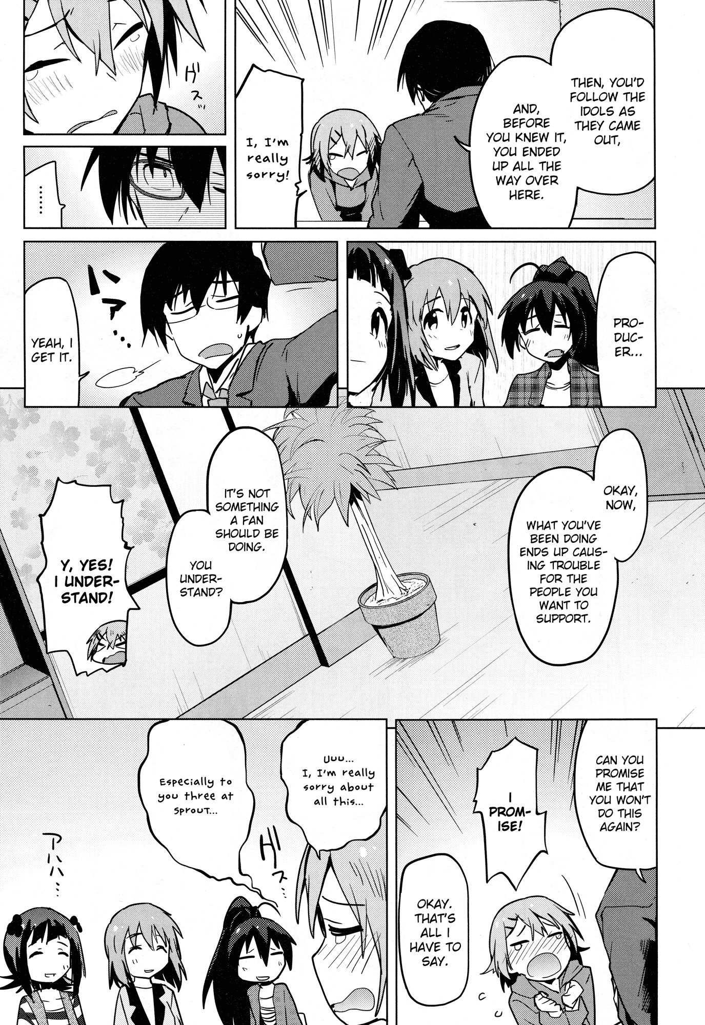 The Idolm@ster 2: The World Is All One!! Chapter 21 page 21 - Chapter 21: Stray and Hide