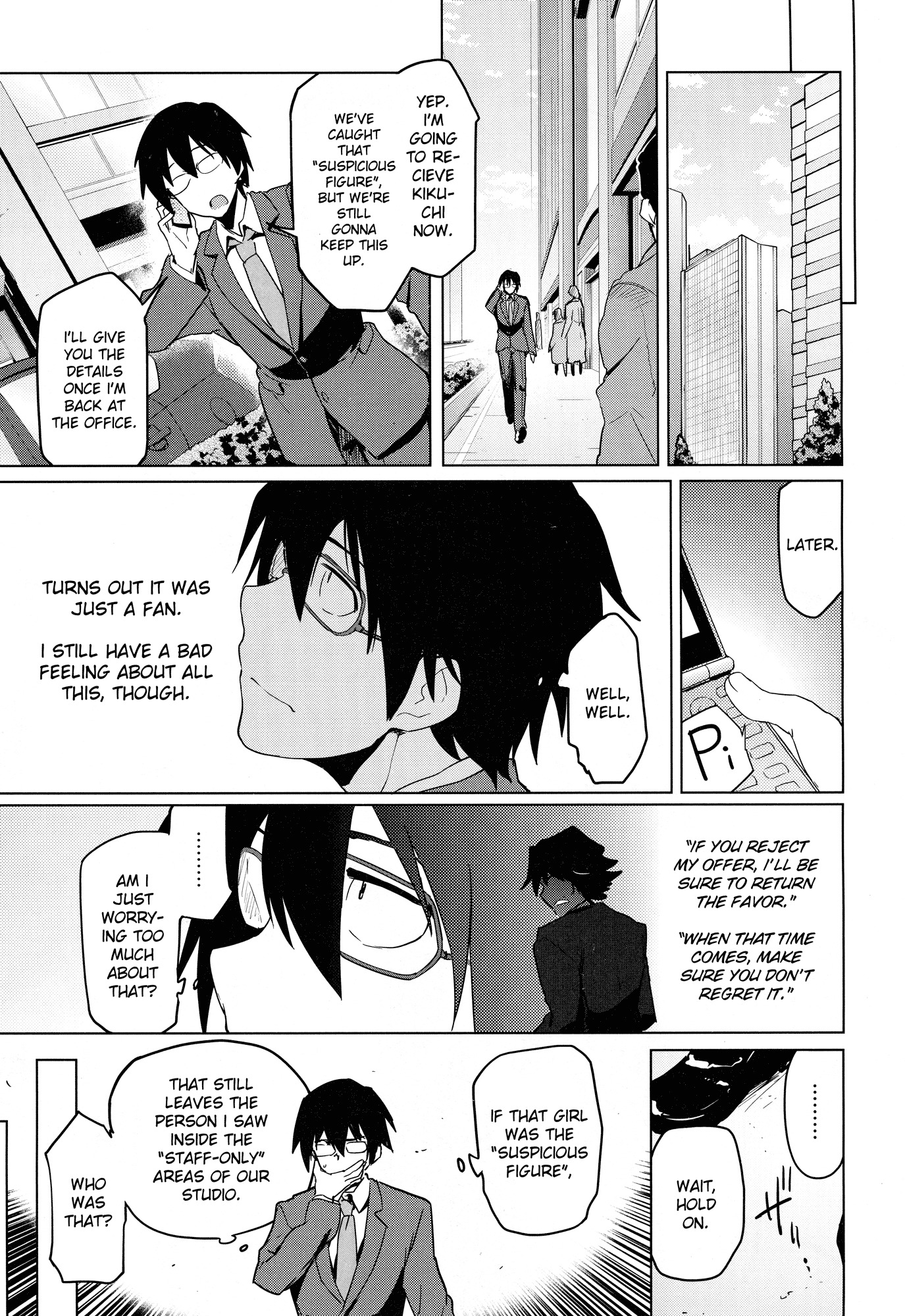 The Idolm@ster 2: The World Is All One!! Chapter 21 page 23 - Chapter 21: Stray and Hide