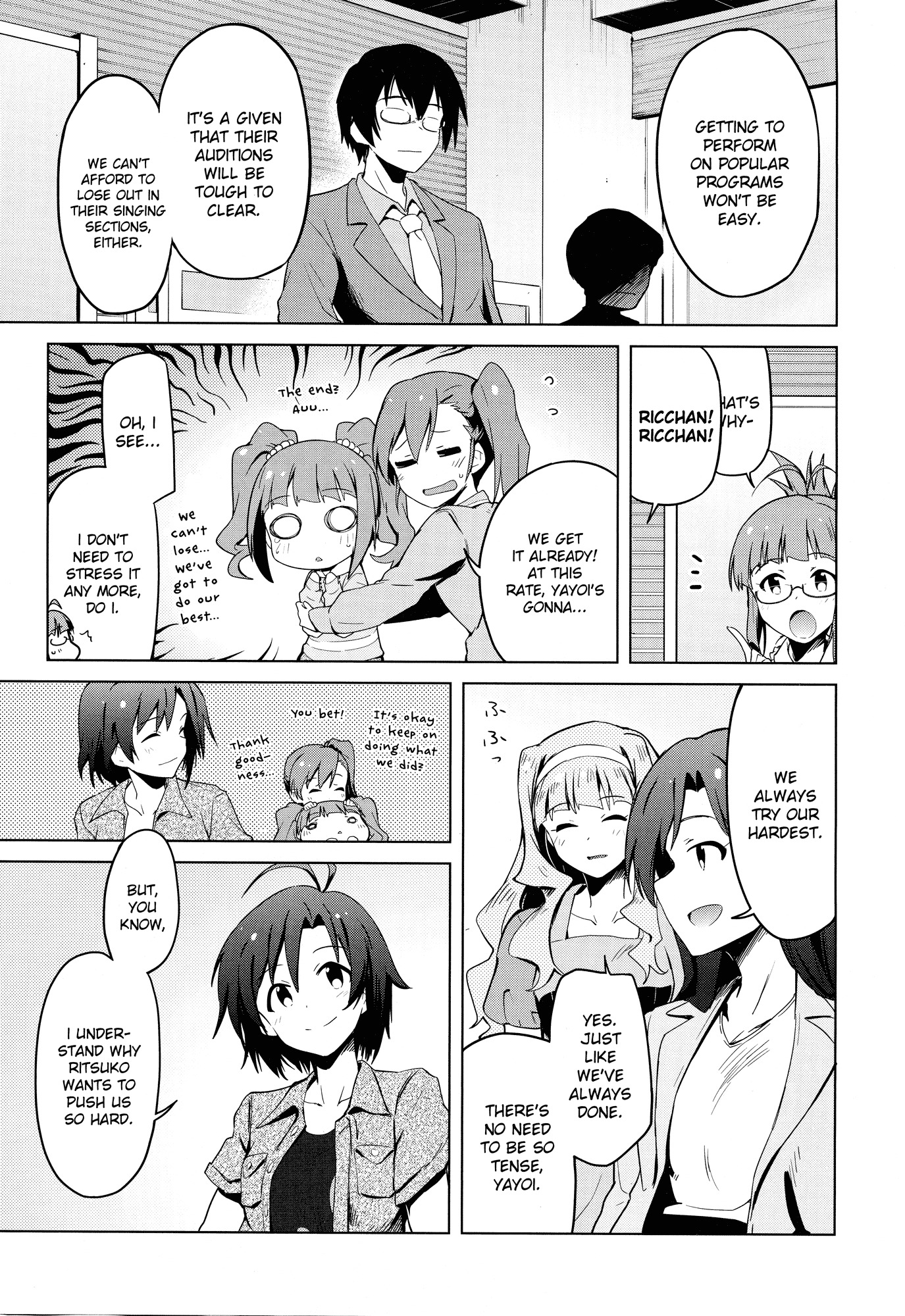 The Idolm@ster 2: The World Is All One!! Chapter 21 page 3 - Chapter 21: Stray and Hide