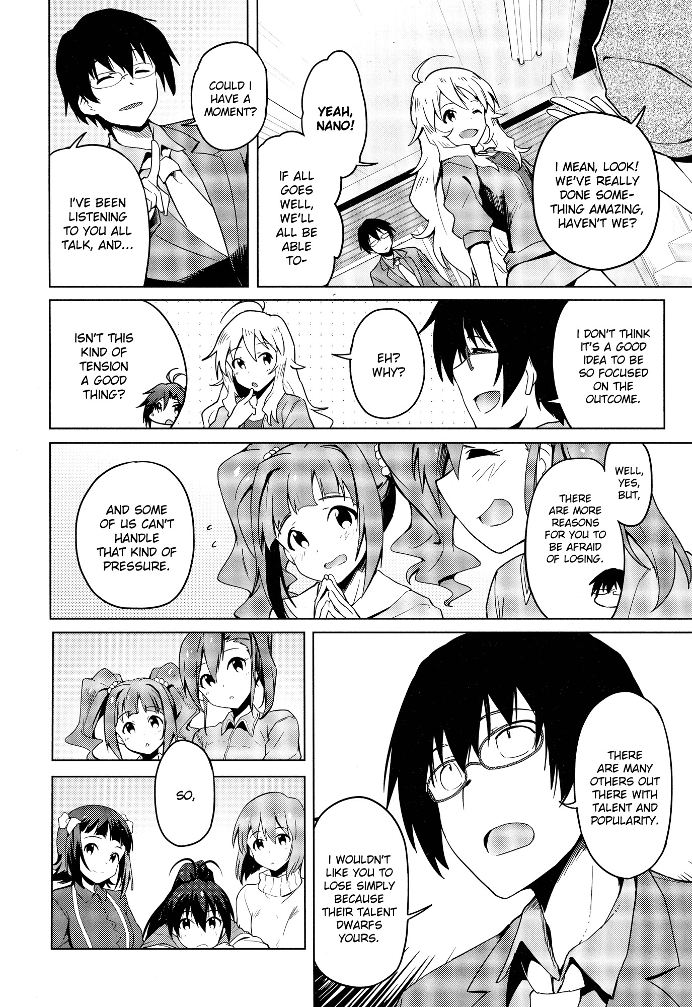 The Idolm@ster 2: The World Is All One!! Chapter 21 page 4 - Chapter 21: Stray and Hide
