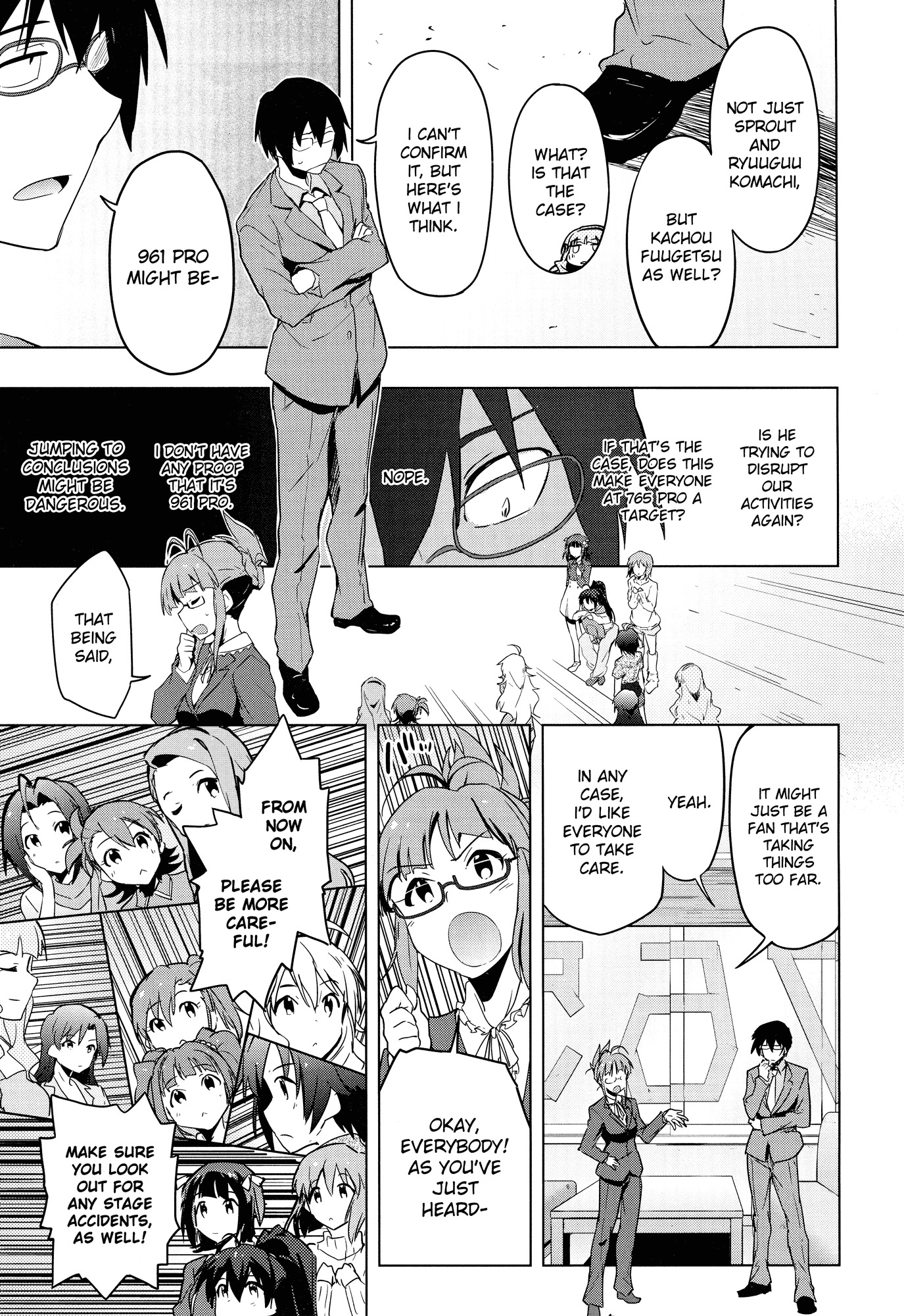 The Idolm@ster 2: The World Is All One!! Chapter 21 page 7 - Chapter 21: Stray and Hide