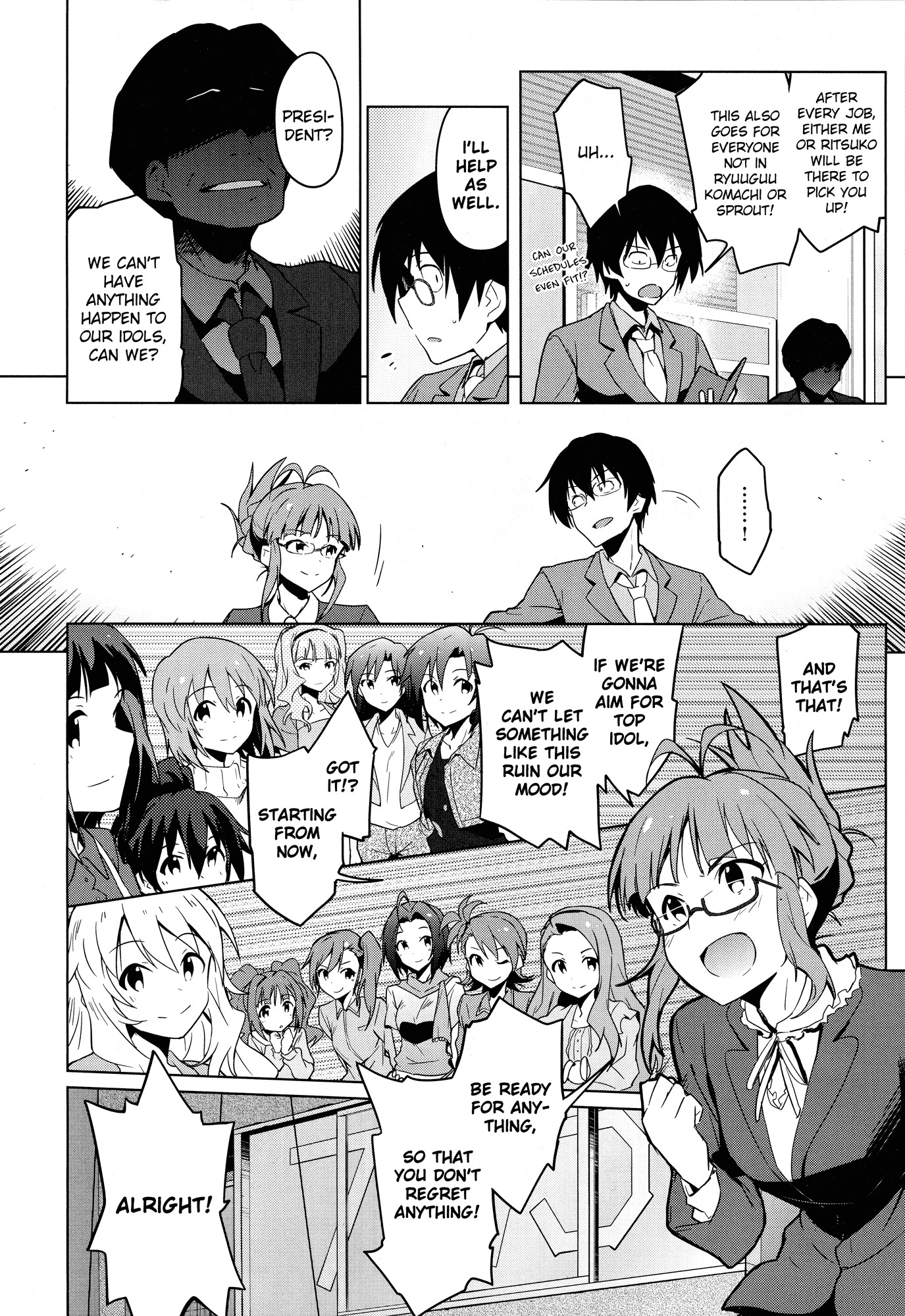 The Idolm@ster 2: The World Is All One!! Chapter 21 page 8 - Chapter 21: Stray and Hide