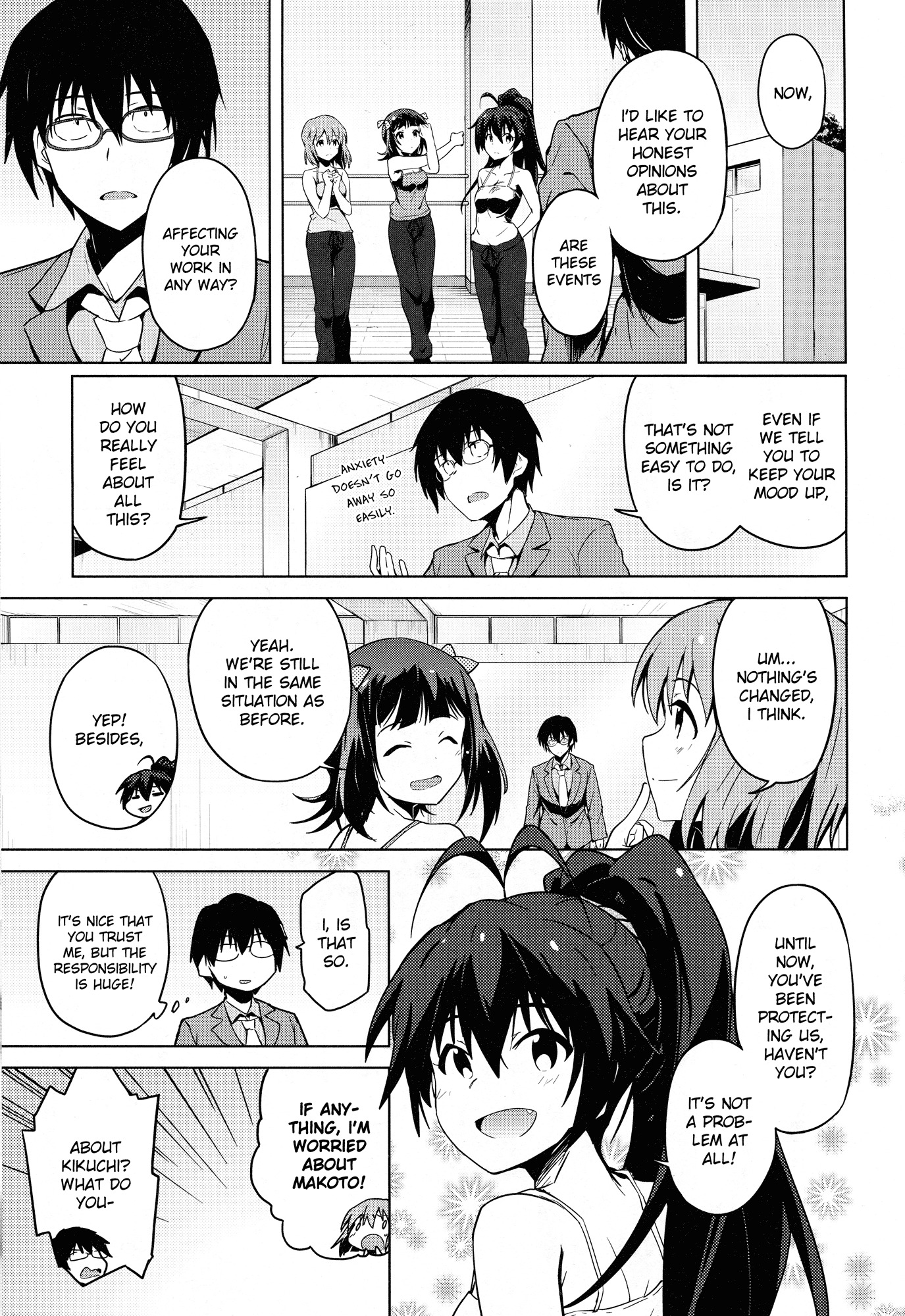 The Idolm@ster 2: The World Is All One!! Chapter 21 page 9 - Chapter 21: Stray and Hide