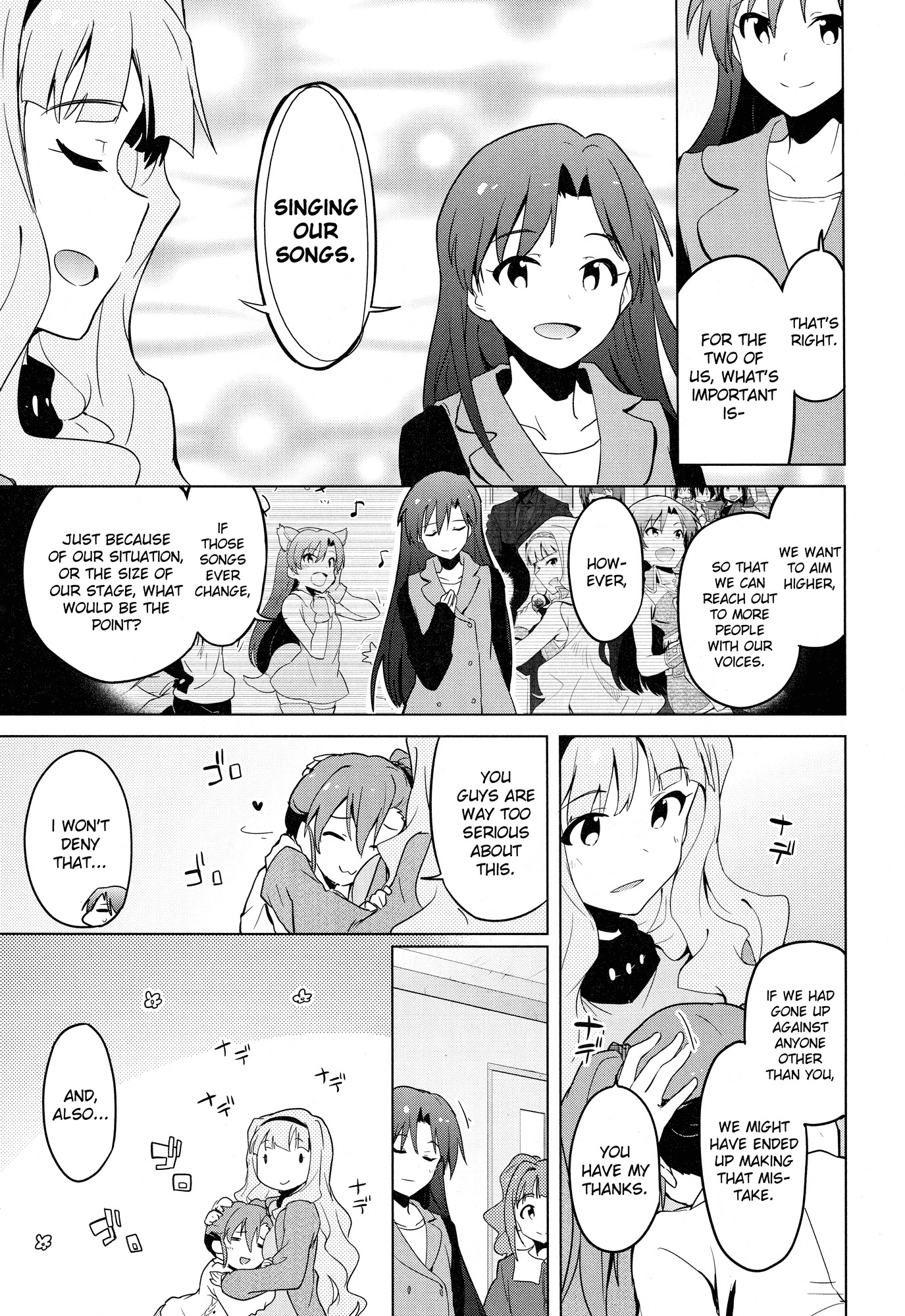 The Idolm@ster 2: The World Is All One!! Chapter 22 page 13 - Chapter 22: Awake or Guilty