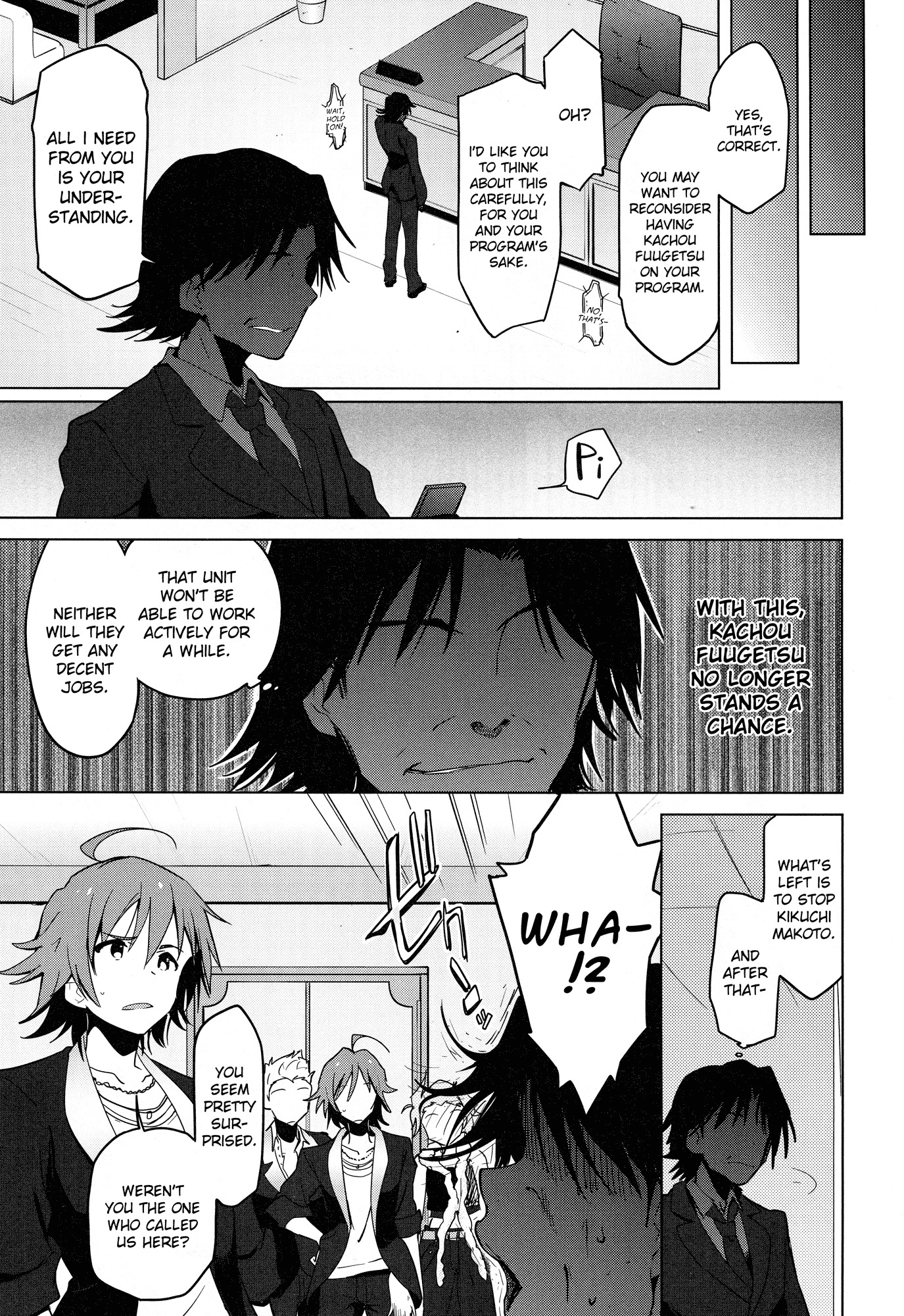 The Idolm@ster 2: The World Is All One!! Chapter 22 page 15 - Chapter 22: Awake or Guilty