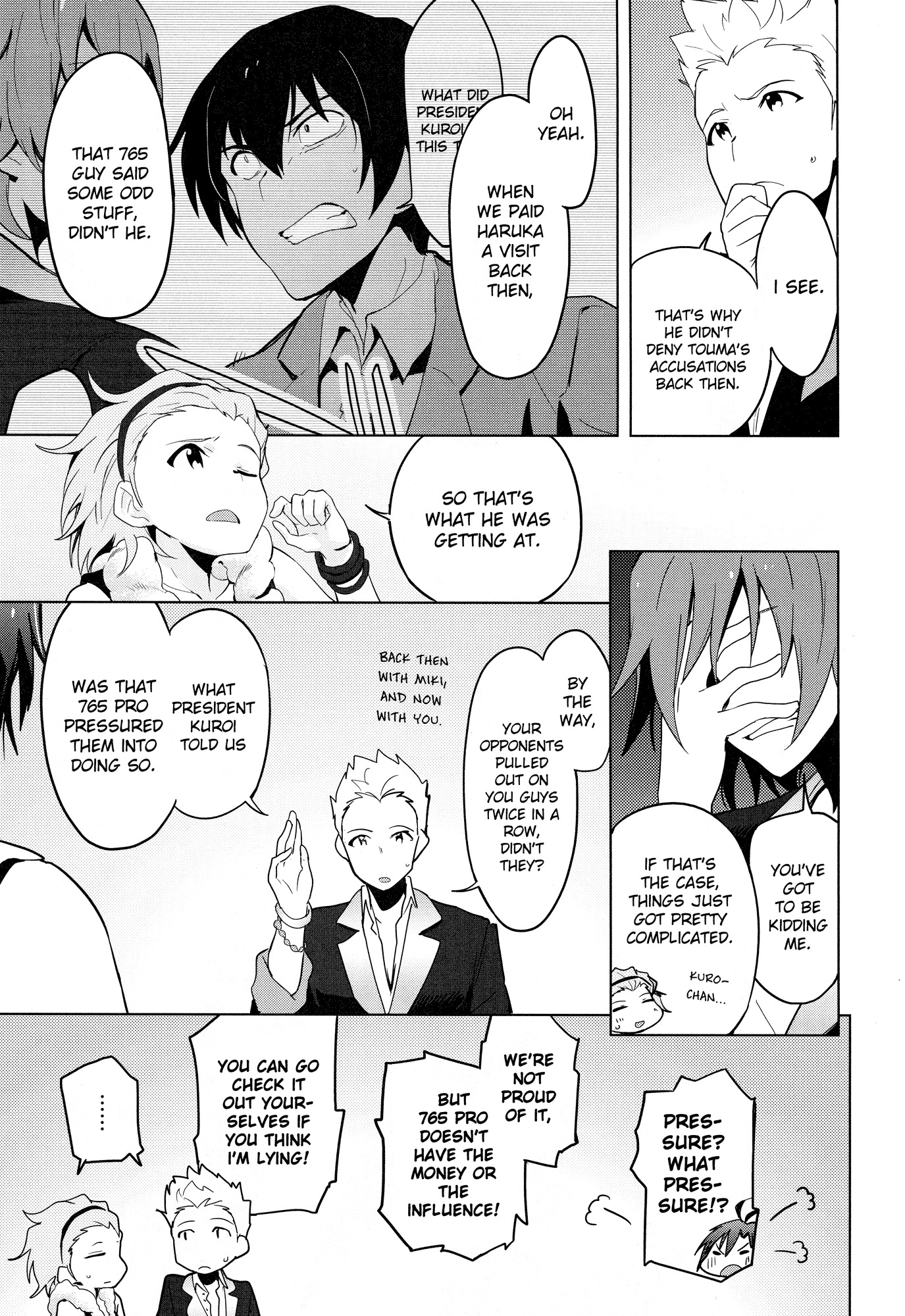 The Idolm@ster 2: The World Is All One!! Chapter 22 page 21 - Chapter 22: Awake or Guilty