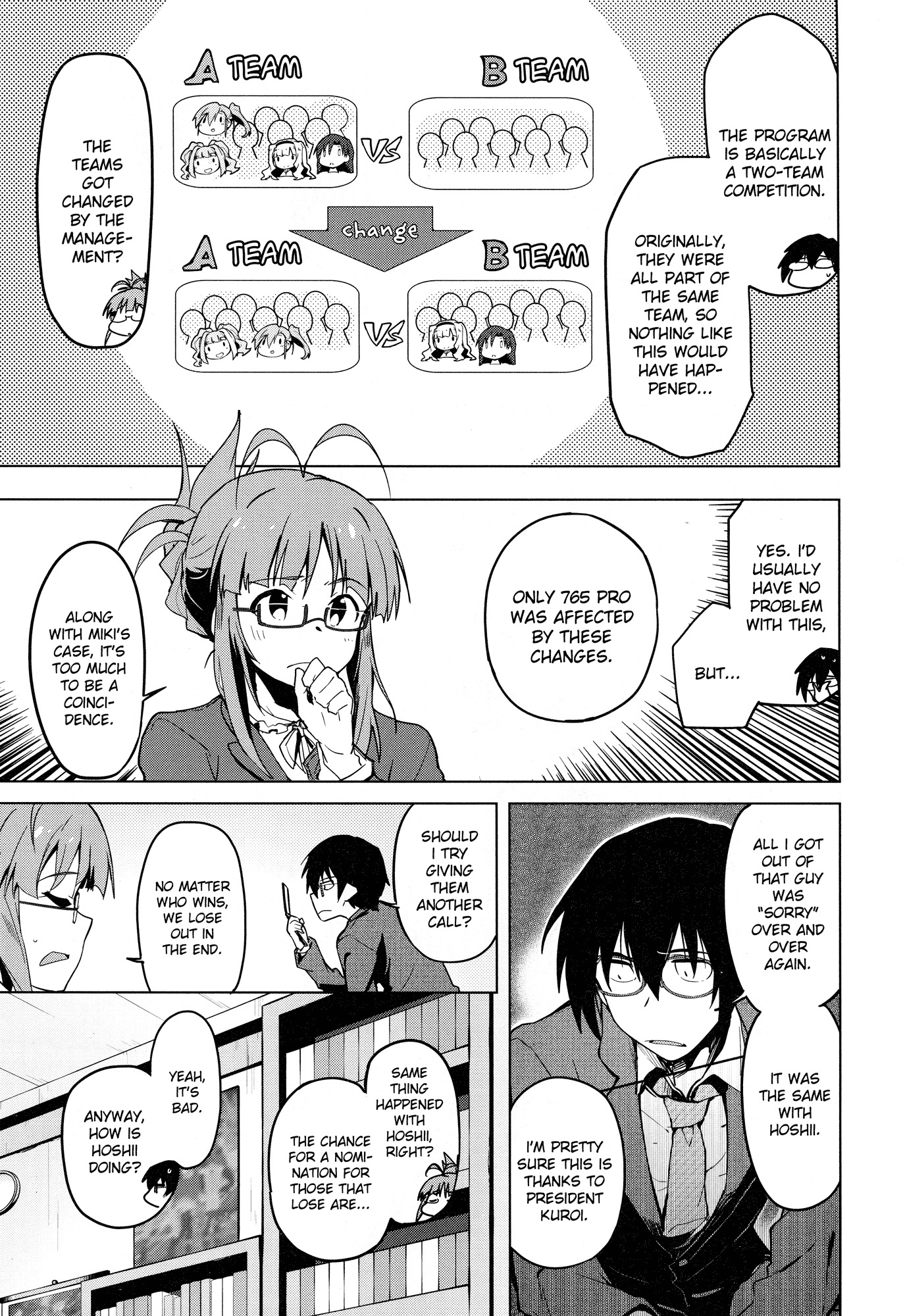 The Idolm@ster 2: The World Is All One!! Chapter 22 page 3 - Chapter 22: Awake or Guilty