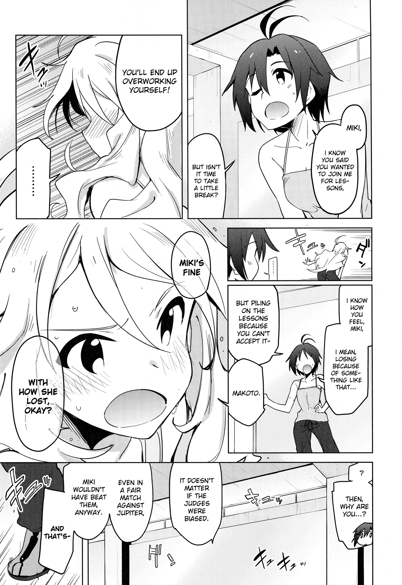 The Idolm@ster 2: The World Is All One!! Chapter 22 page 5 - Chapter 22: Awake or Guilty