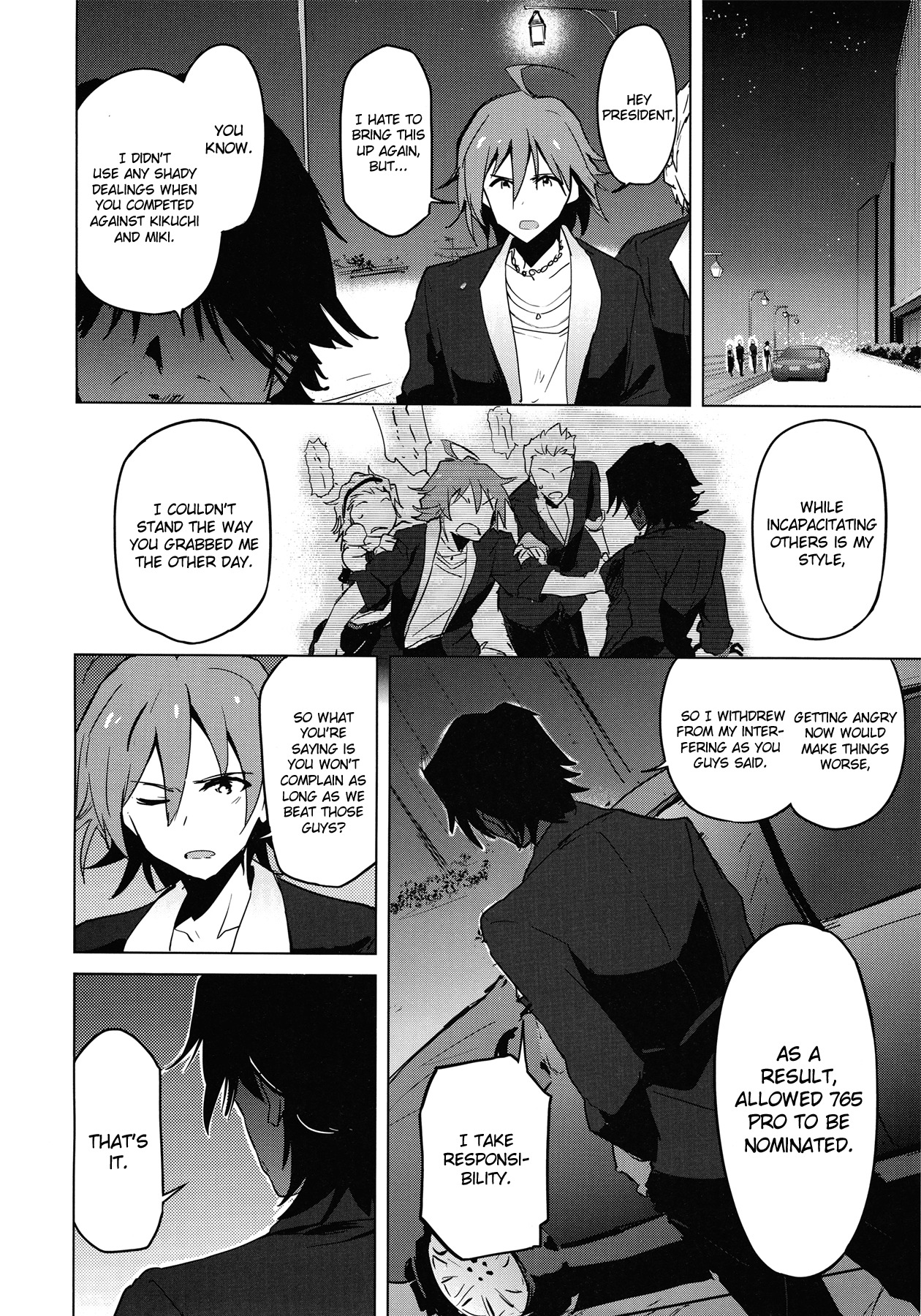 The Idolm@ster 2: The World Is All One!! Chapter 23 page 10 - Chapter 23: Smoky Deal