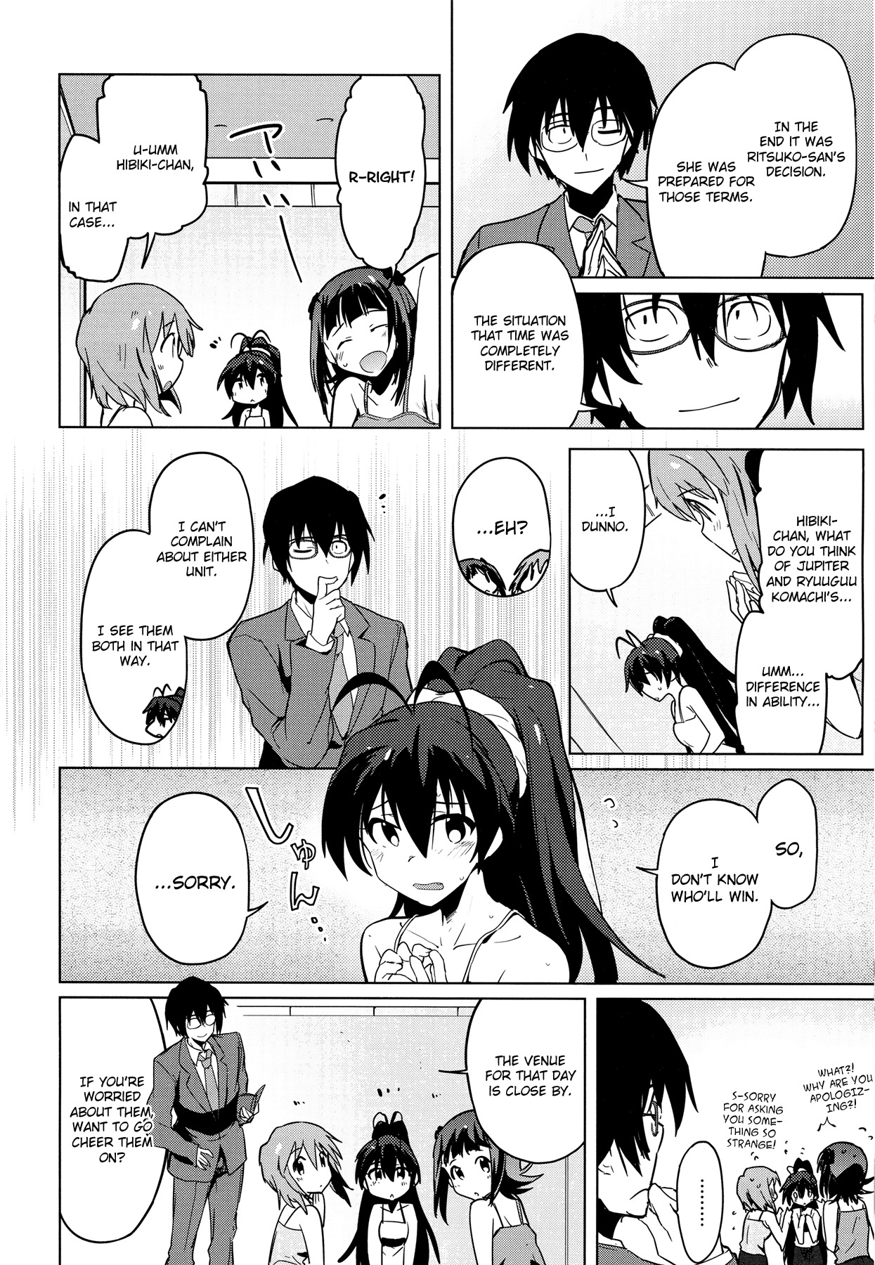 The Idolm@ster 2: The World Is All One!! Chapter 23 page 16 - Chapter 23: Smoky Deal