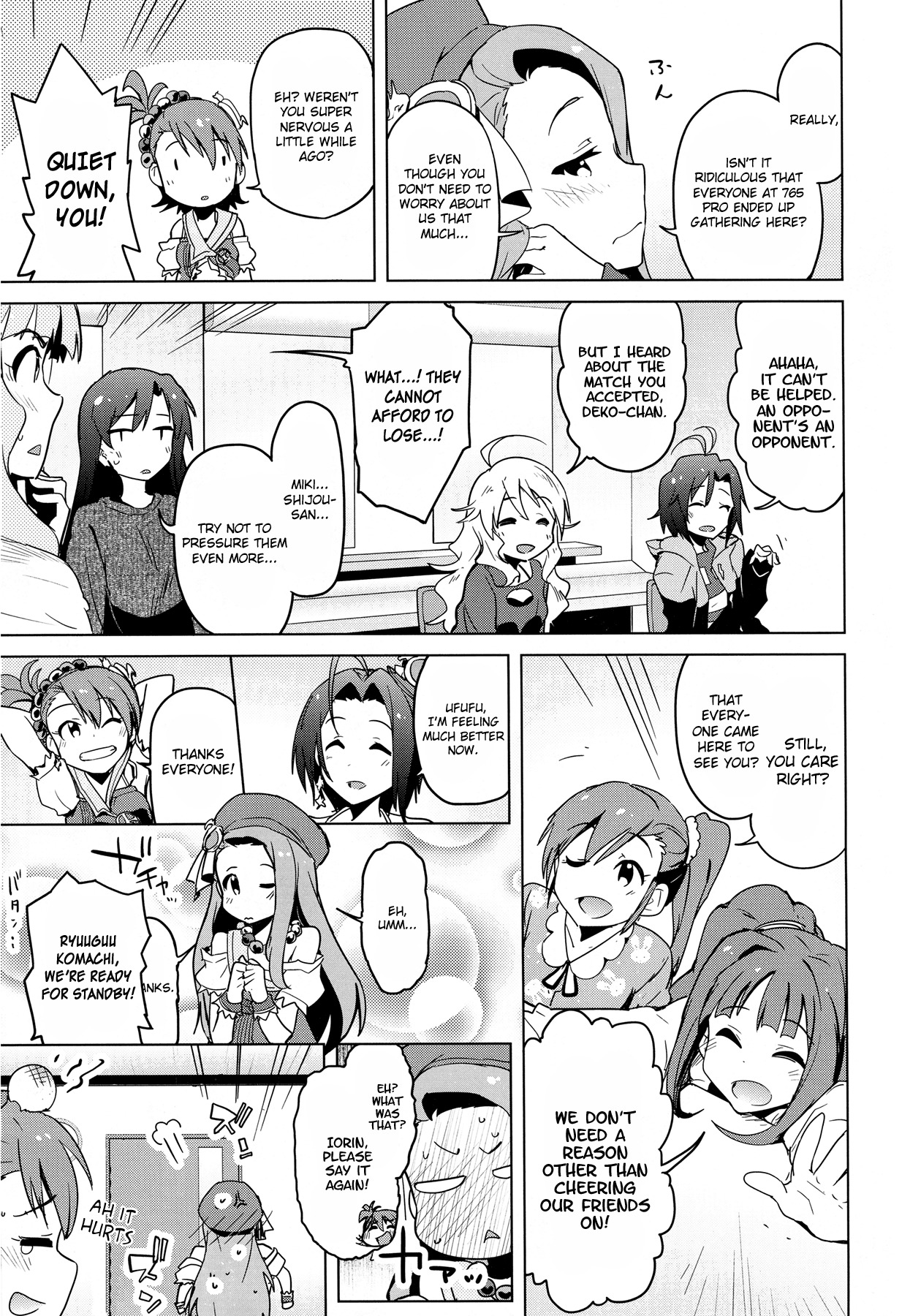 The Idolm@ster 2: The World Is All One!! Chapter 23 page 23 - Chapter 23: Smoky Deal