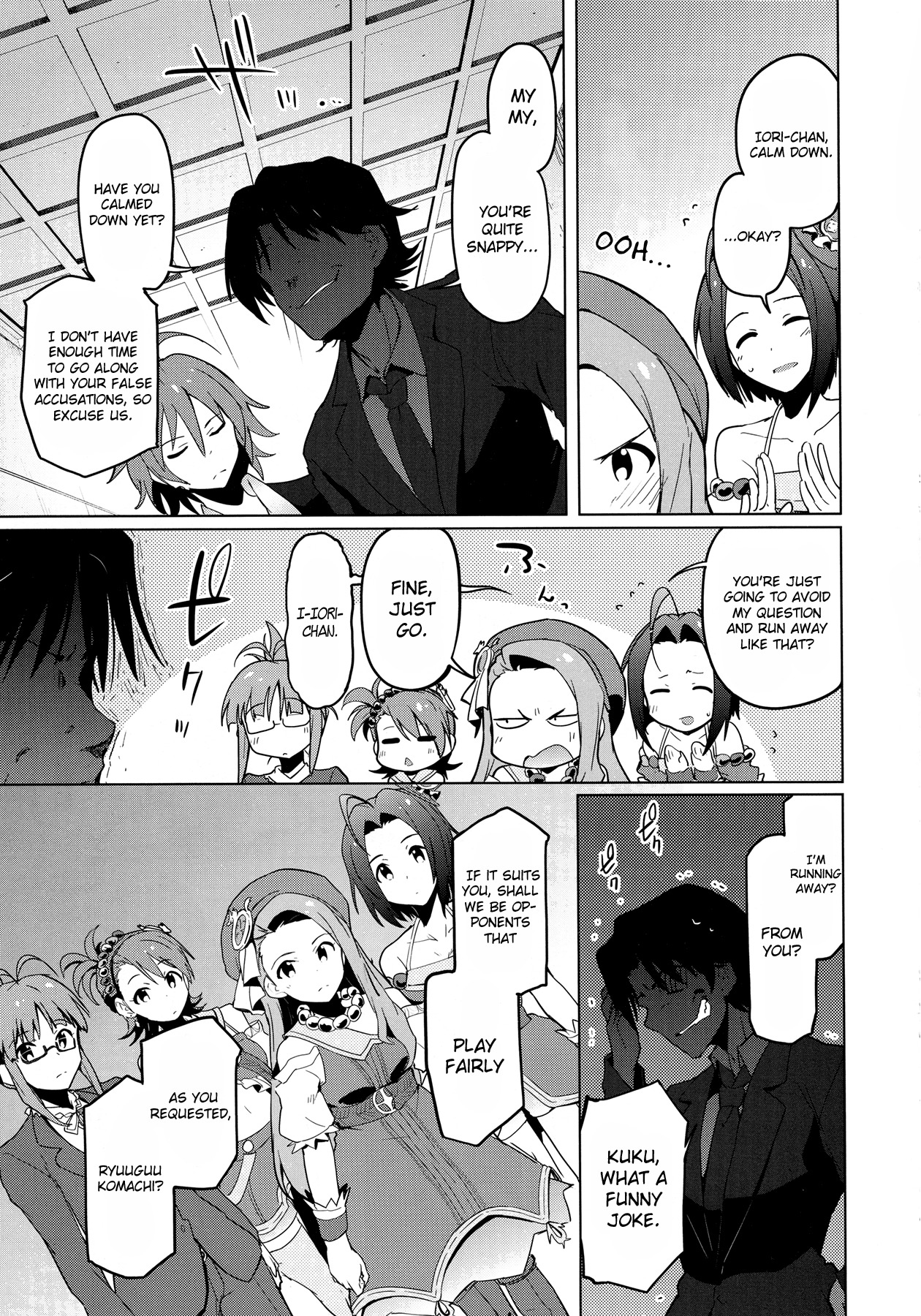 The Idolm@ster 2: The World Is All One!! Chapter 23 page 7 - Chapter 23: Smoky Deal