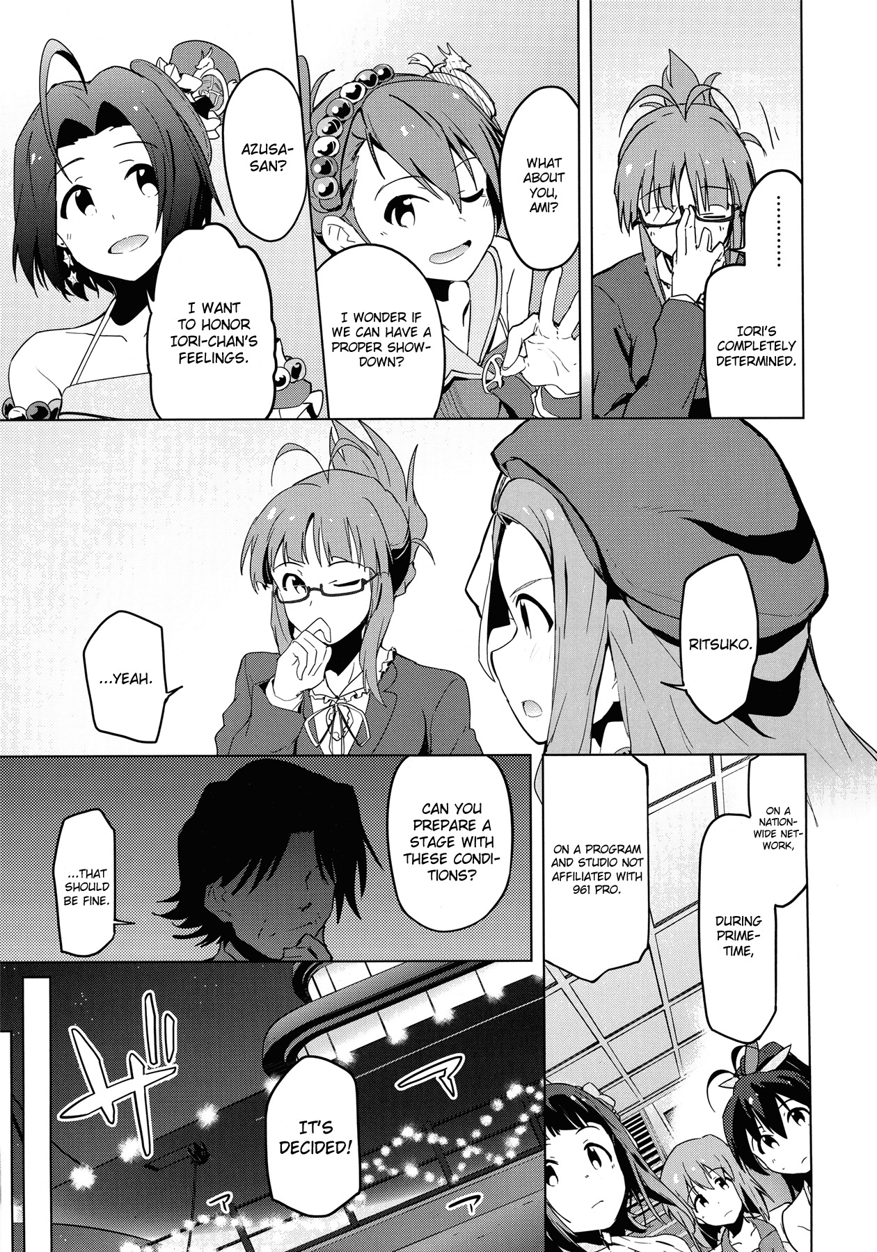 The Idolm@ster 2: The World Is All One!! Chapter 23 page 9 - Chapter 23: Smoky Deal