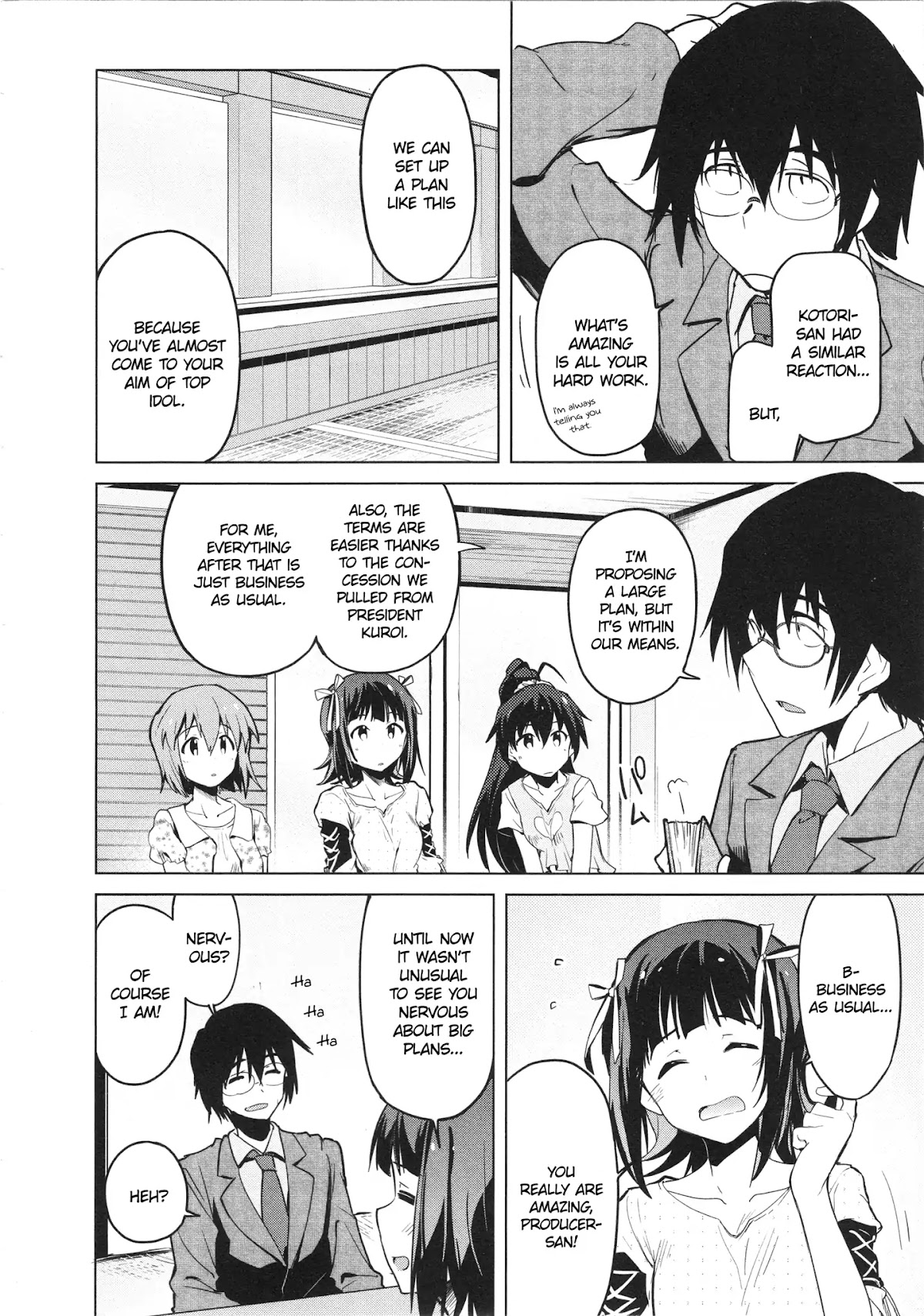 The Idolm@ster 2: The World Is All One!! Chapter 28 page 2 - Chapter 28: Brand New Pitch