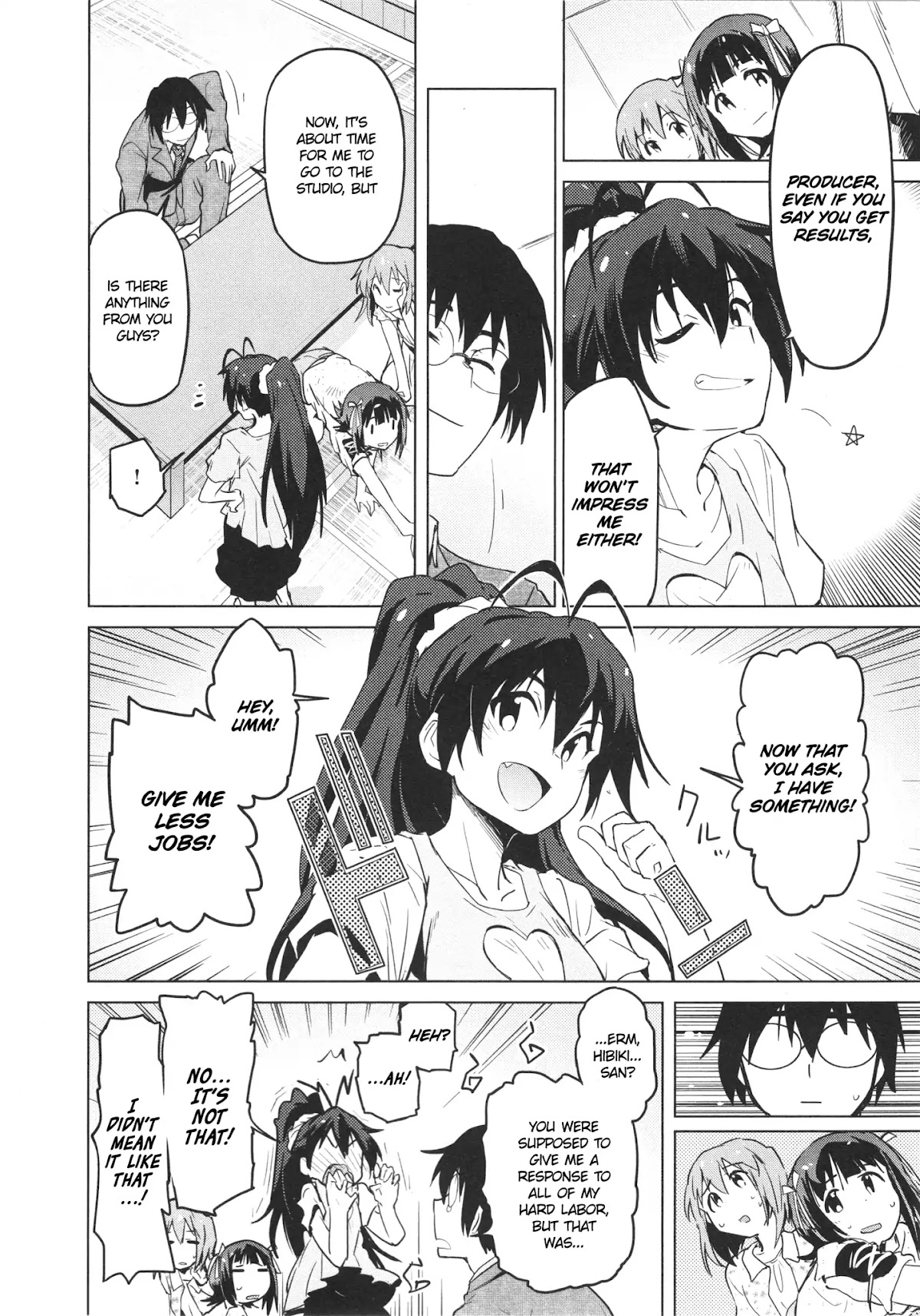 The Idolm@ster 2: The World Is All One!! Chapter 28 page 4 - Chapter 28: Brand New Pitch