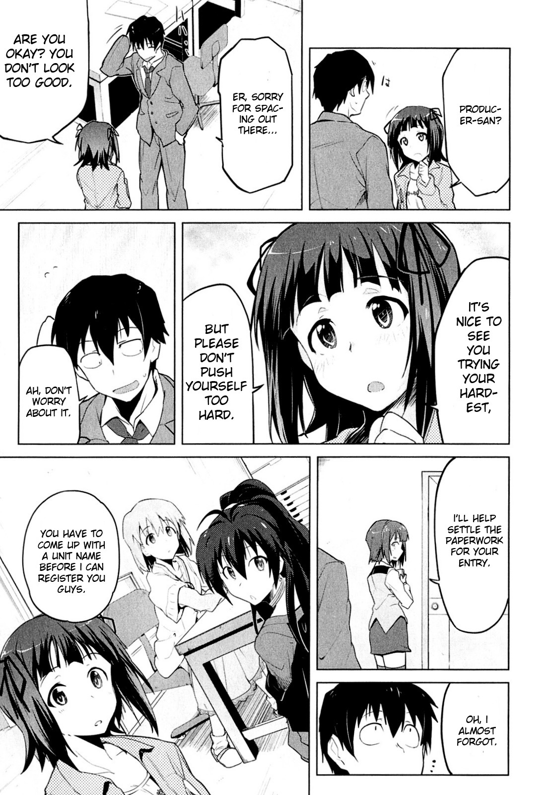 The Idolm@ster 2: The World Is All One!! Chapter 3 page 5 - Chapter 3: The Things I Can Do