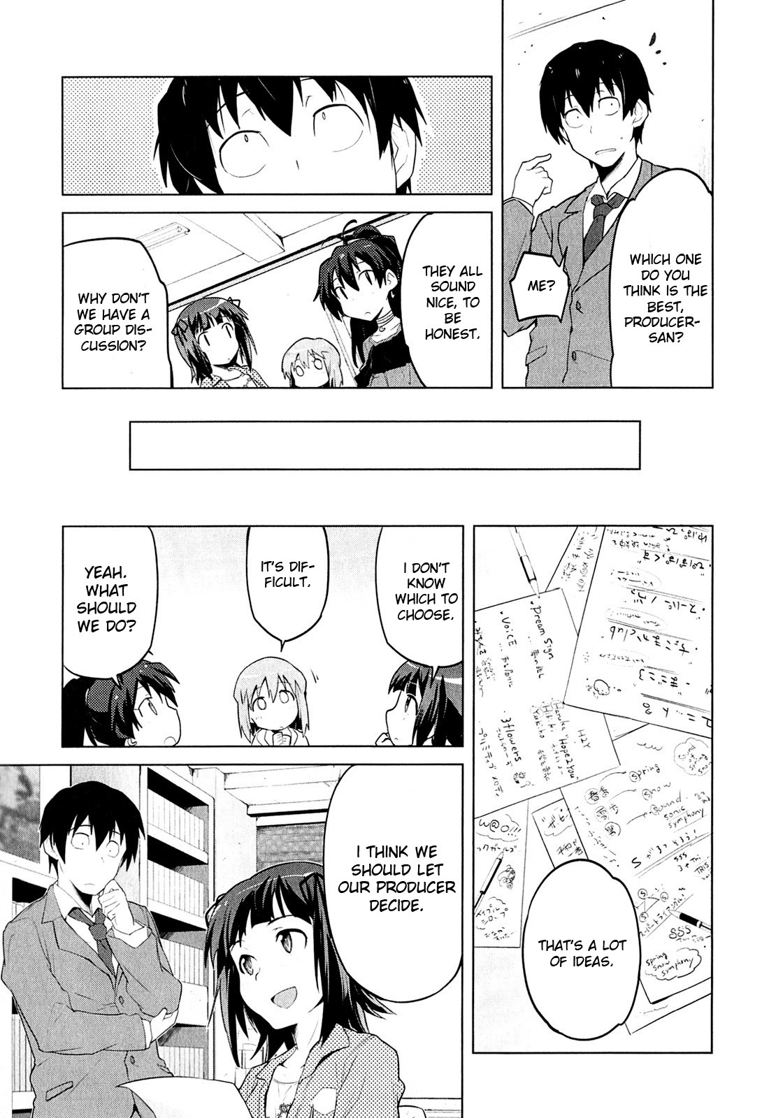 The Idolm@ster 2: The World Is All One!! Chapter 3 page 7 - Chapter 3: The Things I Can Do