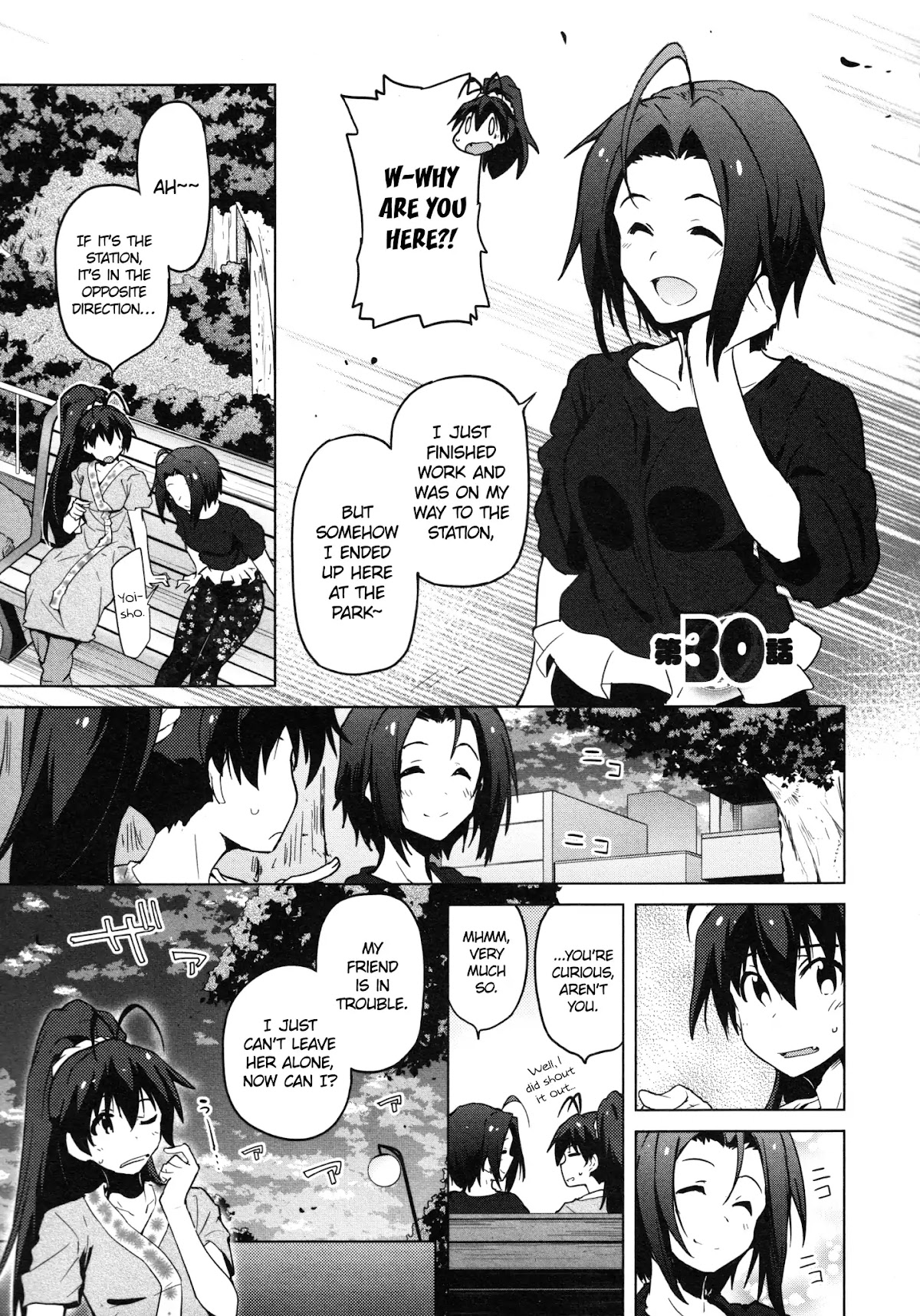 The Idolm@ster 2: The World Is All One!! Chapter 30 page 1 - Chapter 30: Things That Can’t Be Said Alone