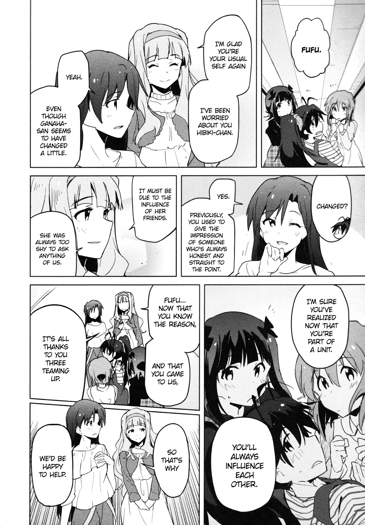The Idolm@ster 2: The World Is All One!! Chapter 30 page 12 - Chapter 30: Things That Can’t Be Said Alone