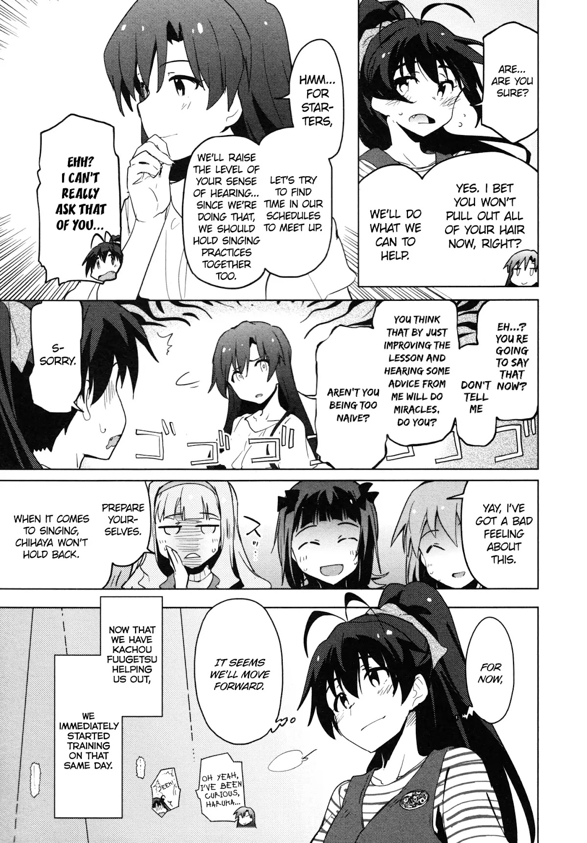 The Idolm@ster 2: The World Is All One!! Chapter 30 page 13 - Chapter 30: Things That Can’t Be Said Alone