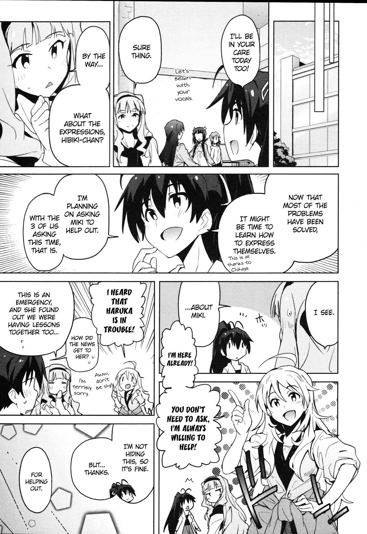 The Idolm@ster 2: The World Is All One!! Chapter 30 page 15 - Chapter 30: Things That Can’t Be Said Alone