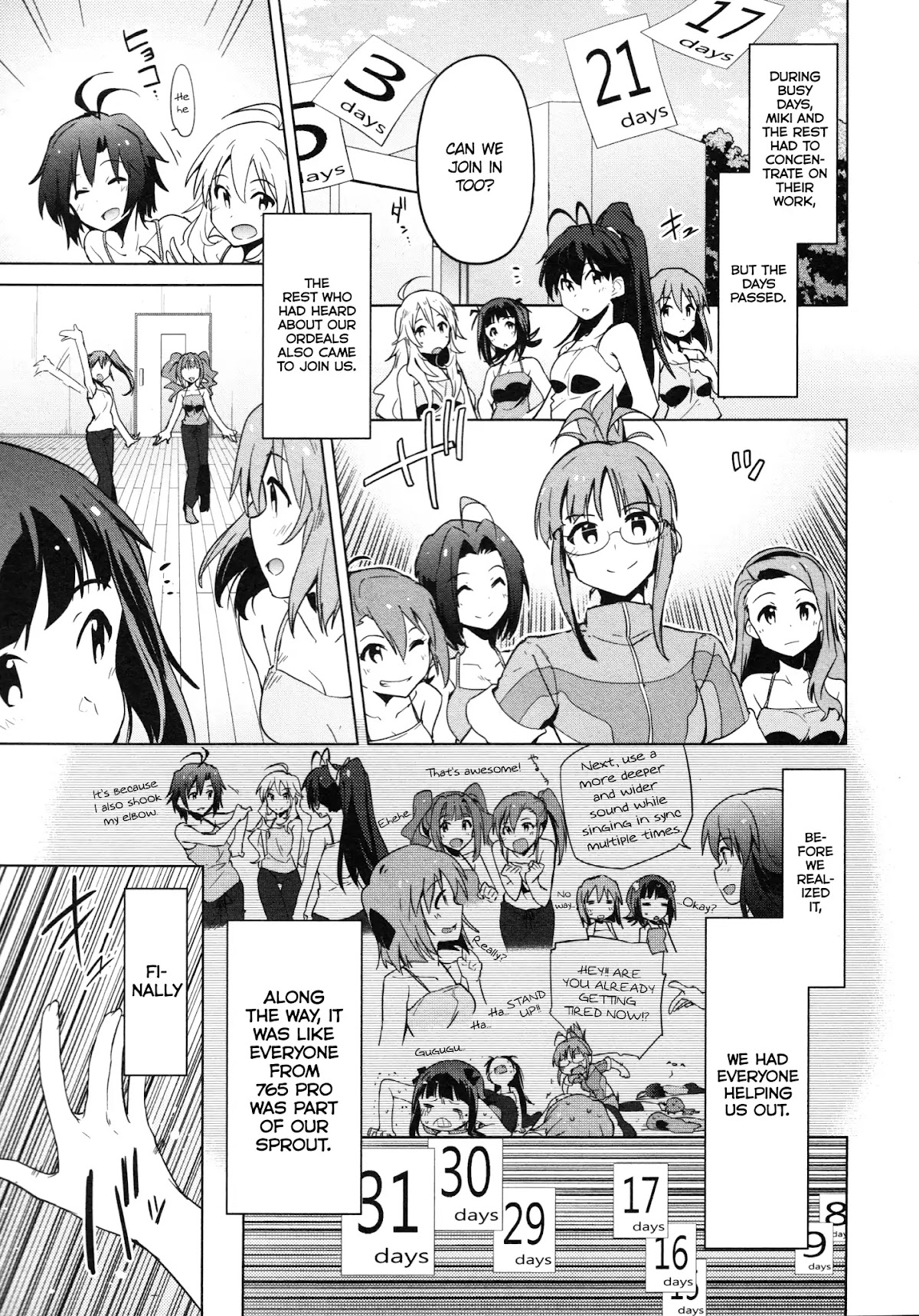 The Idolm@ster 2: The World Is All One!! Chapter 30 page 17 - Chapter 30: Things That Can’t Be Said Alone