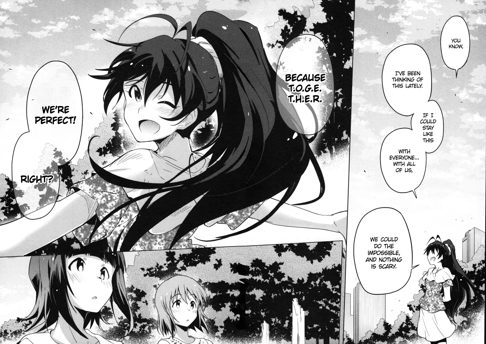 The Idolm@ster 2: The World Is All One!! Chapter 30 page 22 - Chapter 30: Things That Can’t Be Said Alone