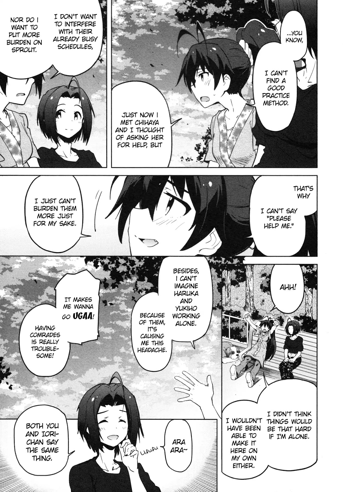 The Idolm@ster 2: The World Is All One!! Chapter 30 page 3 - Chapter 30: Things That Can’t Be Said Alone