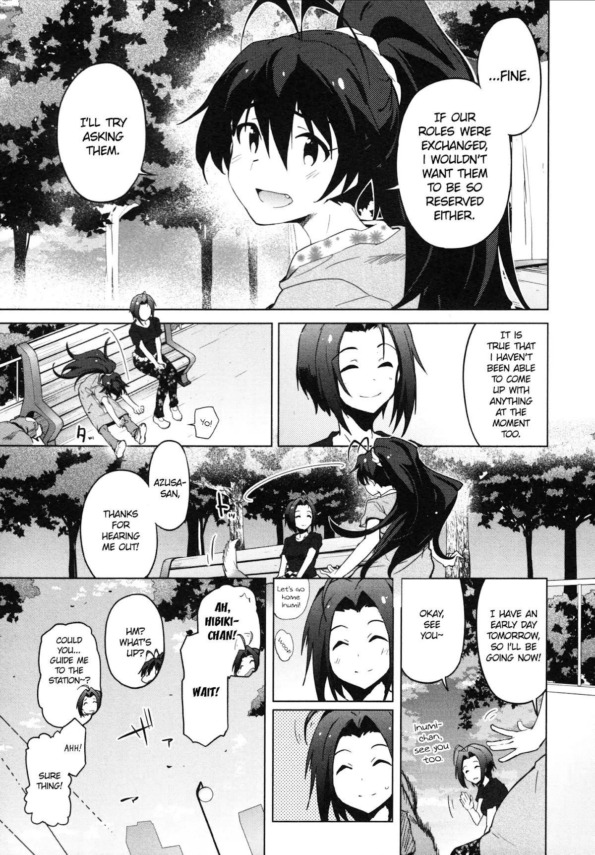 The Idolm@ster 2: The World Is All One!! Chapter 30 page 7 - Chapter 30: Things That Can’t Be Said Alone