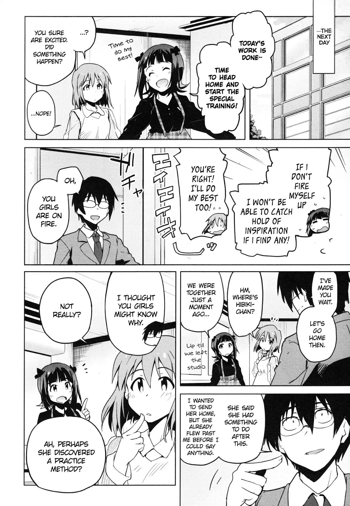 The Idolm@ster 2: The World Is All One!! Chapter 30 page 8 - Chapter 30: Things That Can’t Be Said Alone